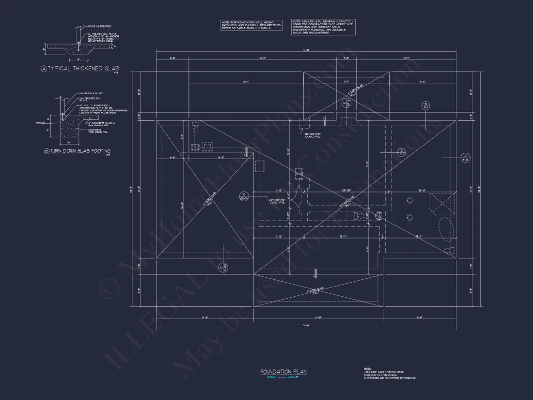 Stunning Colonial Revival house Plan with 2-Story CAD Designs