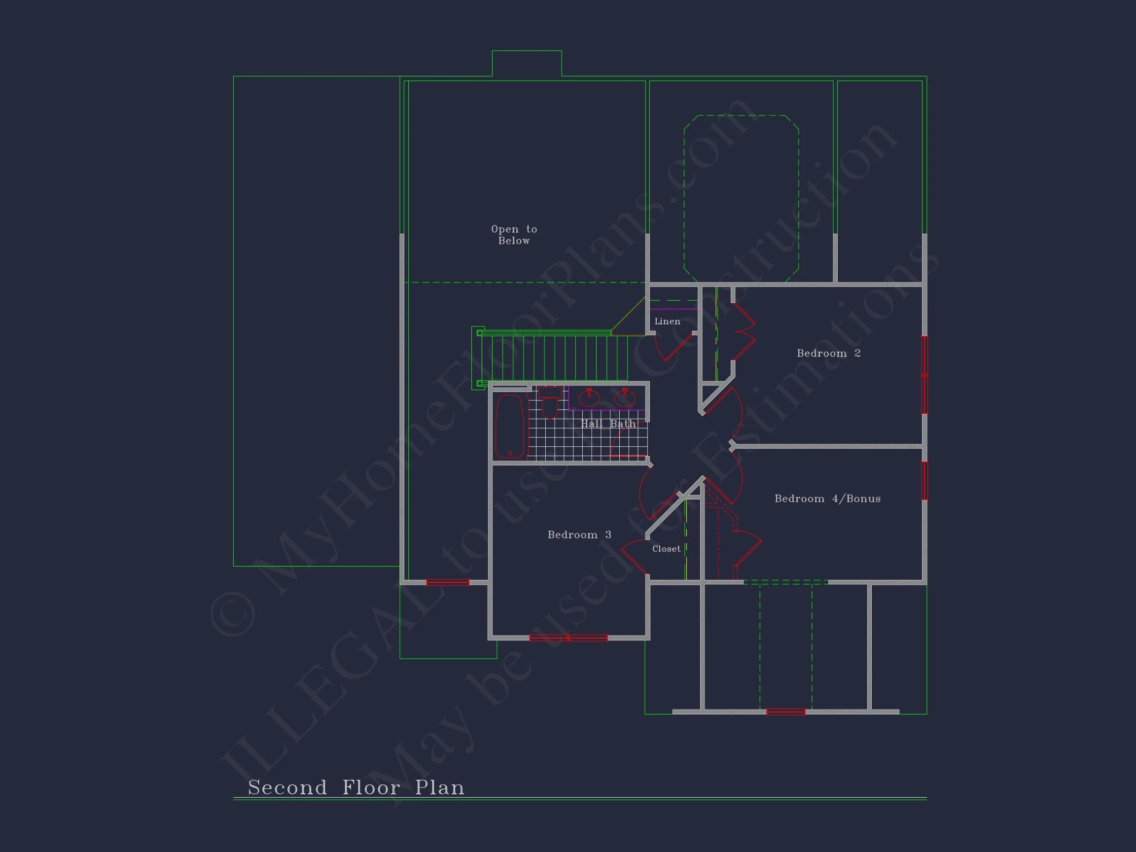 9-1086 HOUSE PLAN - Beautiful 2-Story House Plan with CAD Floor Designs & Blueprint 25 Beautiful 2-Story house Plan with CAD Floor Designs & Blueprint