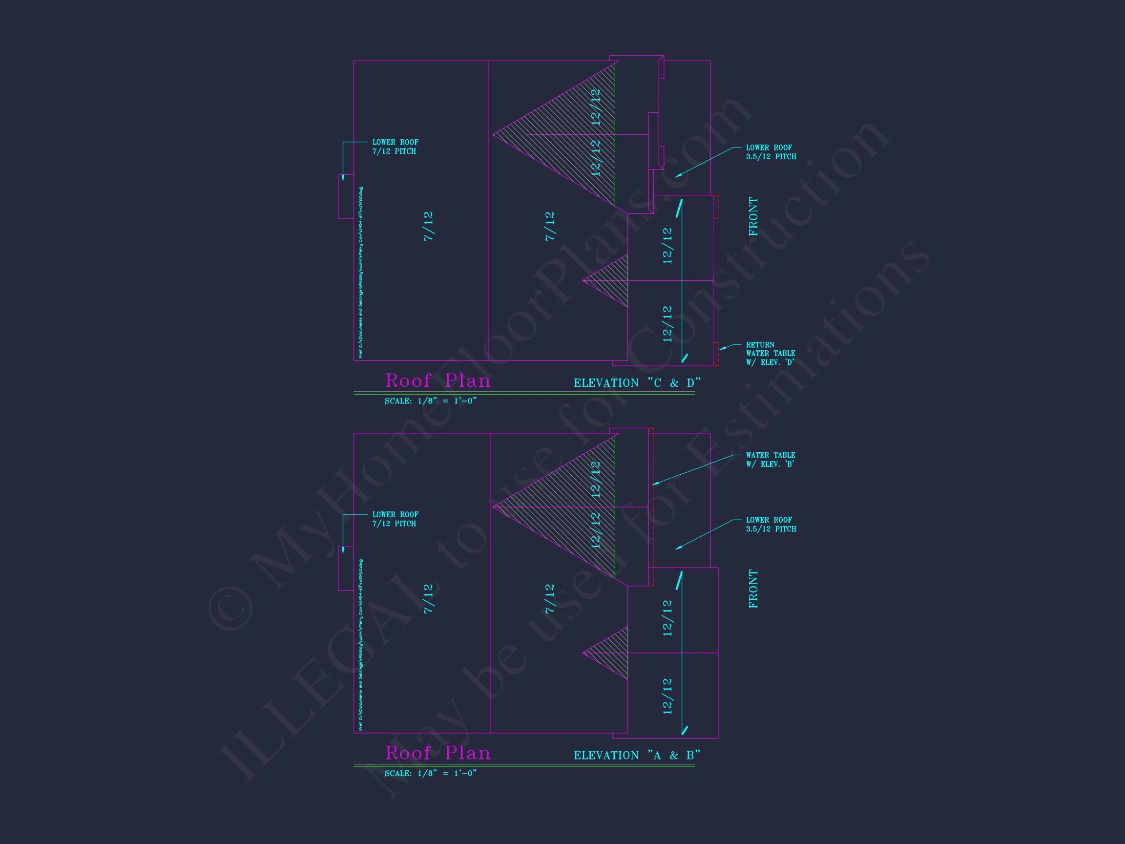 9-1086 HOUSE PLAN - Beautiful 2-Story House Plan with CAD Floor Designs & Blueprint 10 Beautiful 2-Story house Plan with CAD Floor Designs & Blueprint