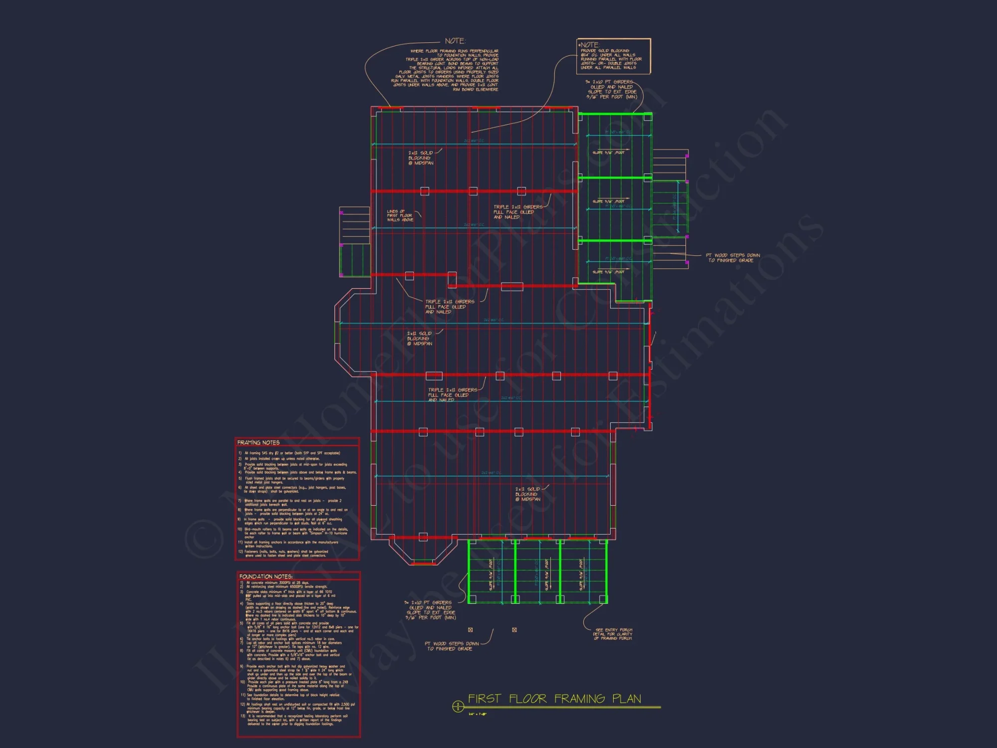 2-Story Farmhouse house Plan, 4-Bedroom Blueprint Design