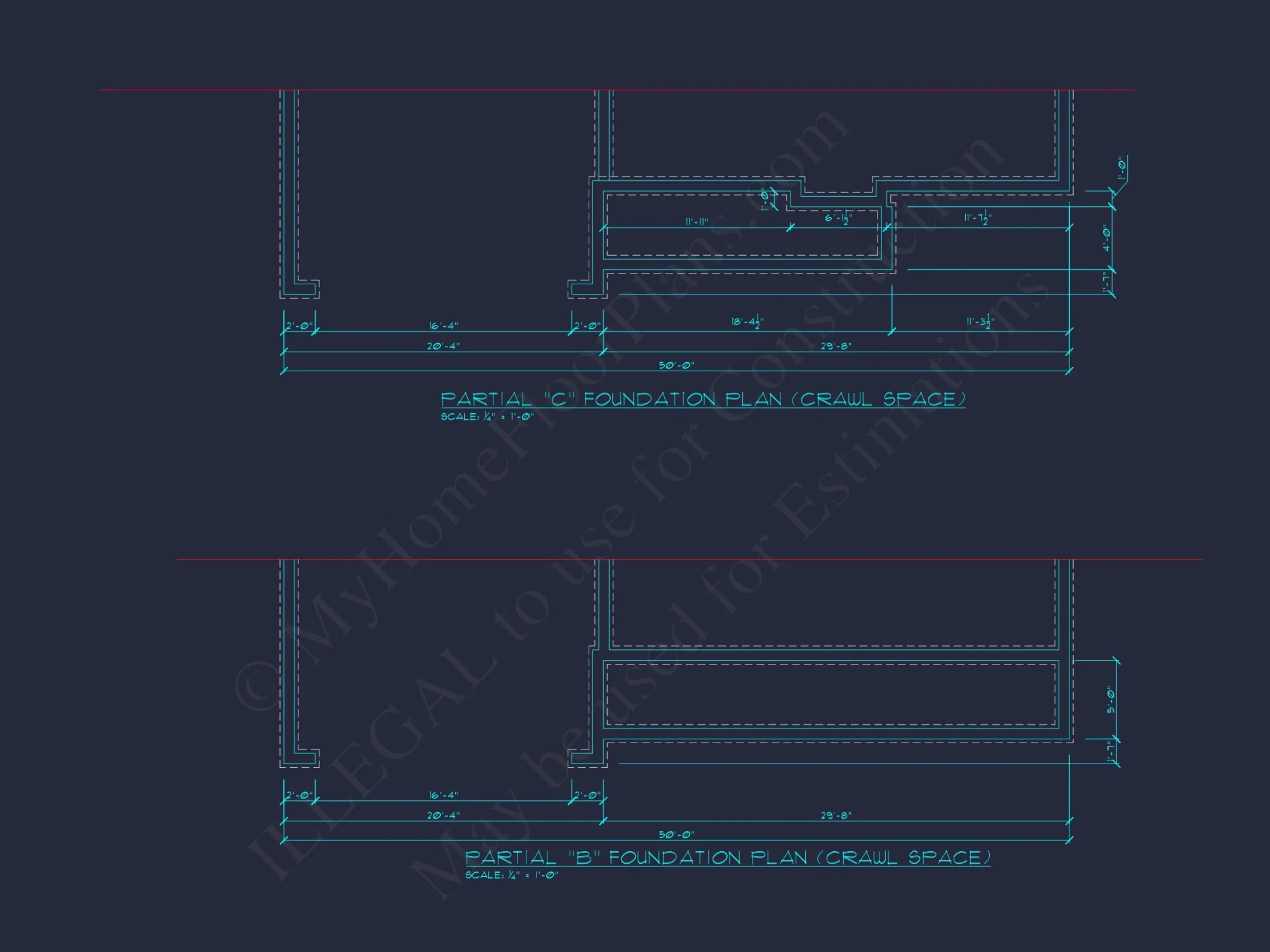 Modern Colonial house Plan with CAD Designs & Blueprints