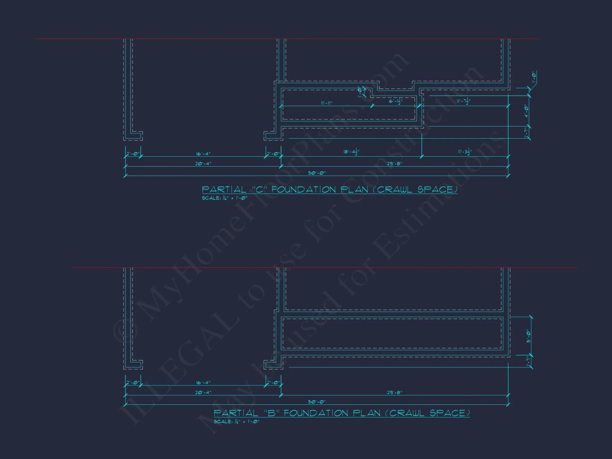 Modern Colonial house Plan with CAD Designs & Blueprints