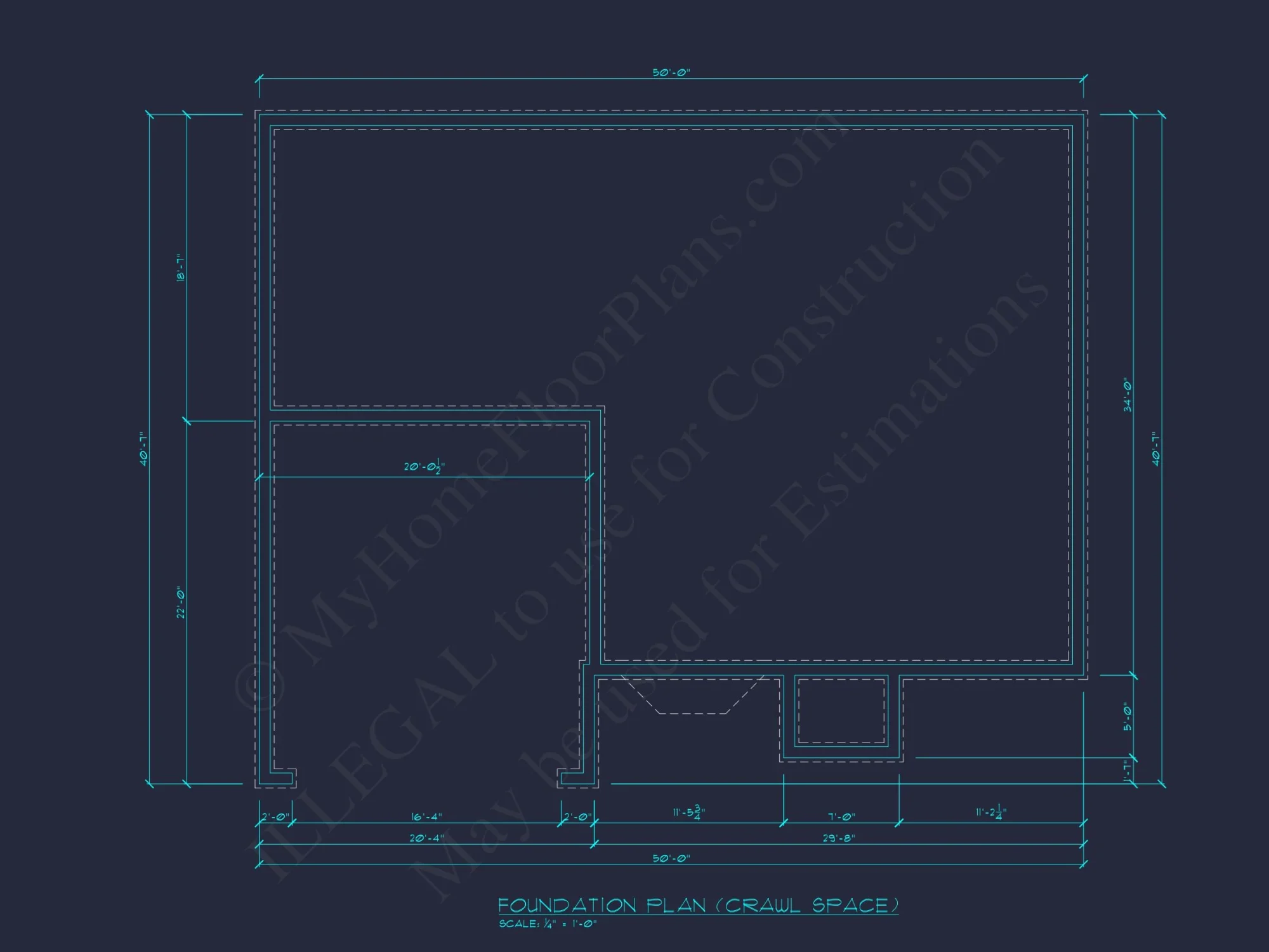 Modern Colonial house Plan with CAD Designs & Blueprints