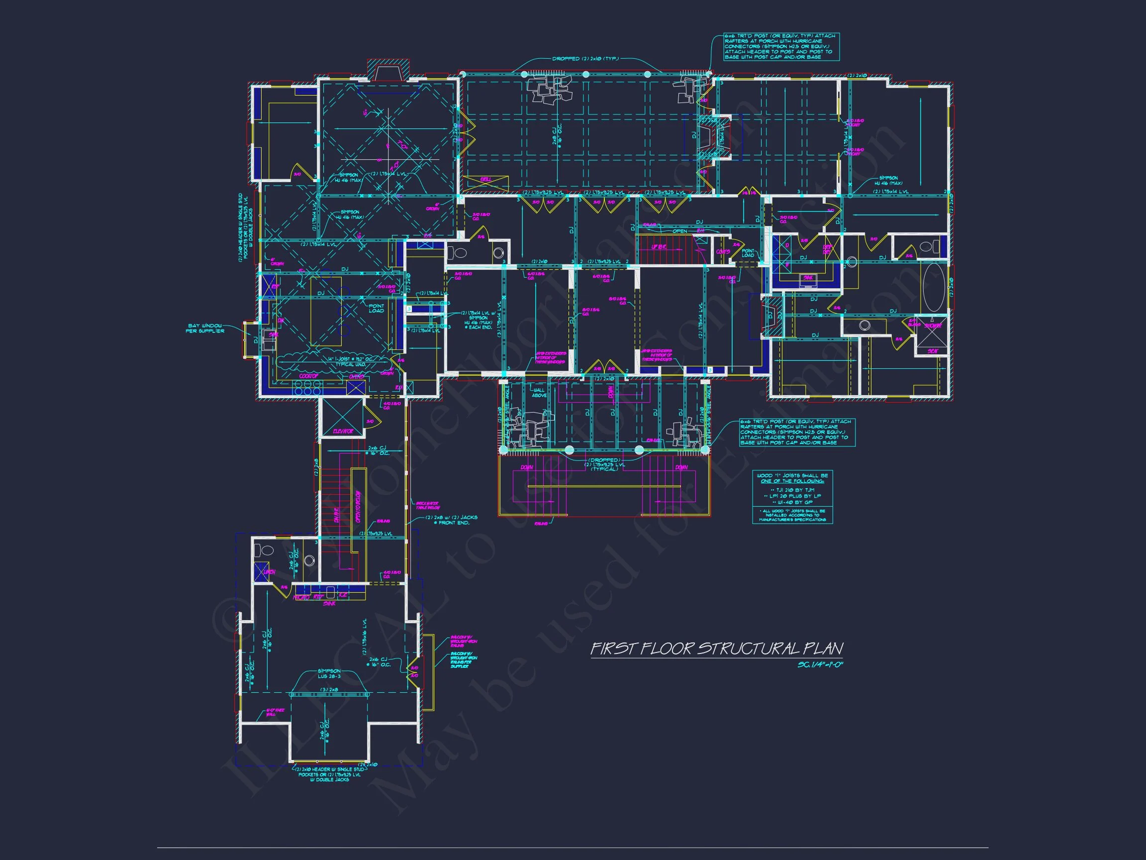 8-1934 HOUSE PLAN - Colonial Revival House Plan with Spacious Floor Designs and CAD Blueprints 19 Colonial Revival house Plan with Spacious Floor Designs and CAD Blueprints