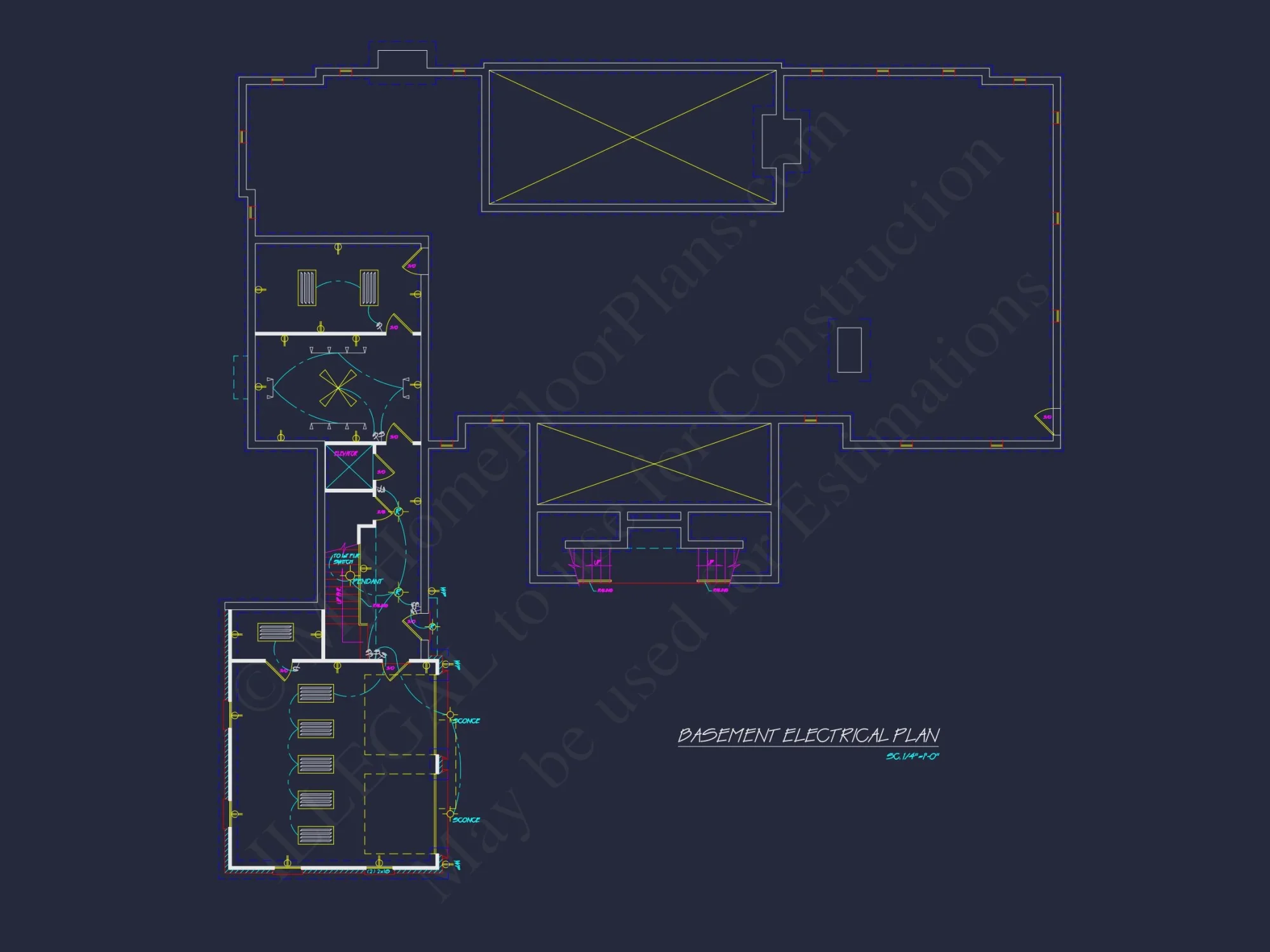 Colonial Revival house Plan with Spacious Floor Designs and CAD Blueprints