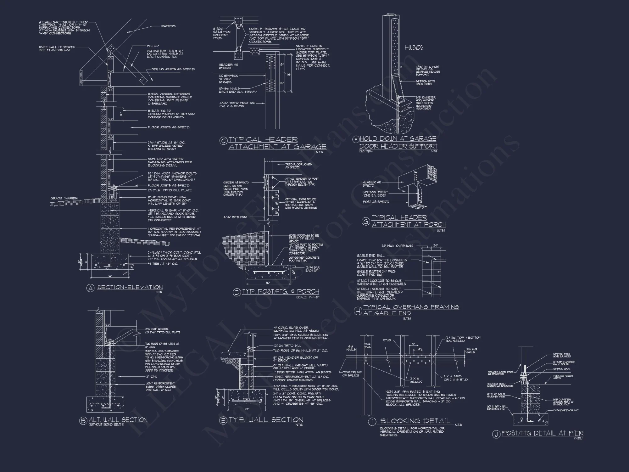 Beautiful 2-Story house Plan with CAD Blueprints and Designs