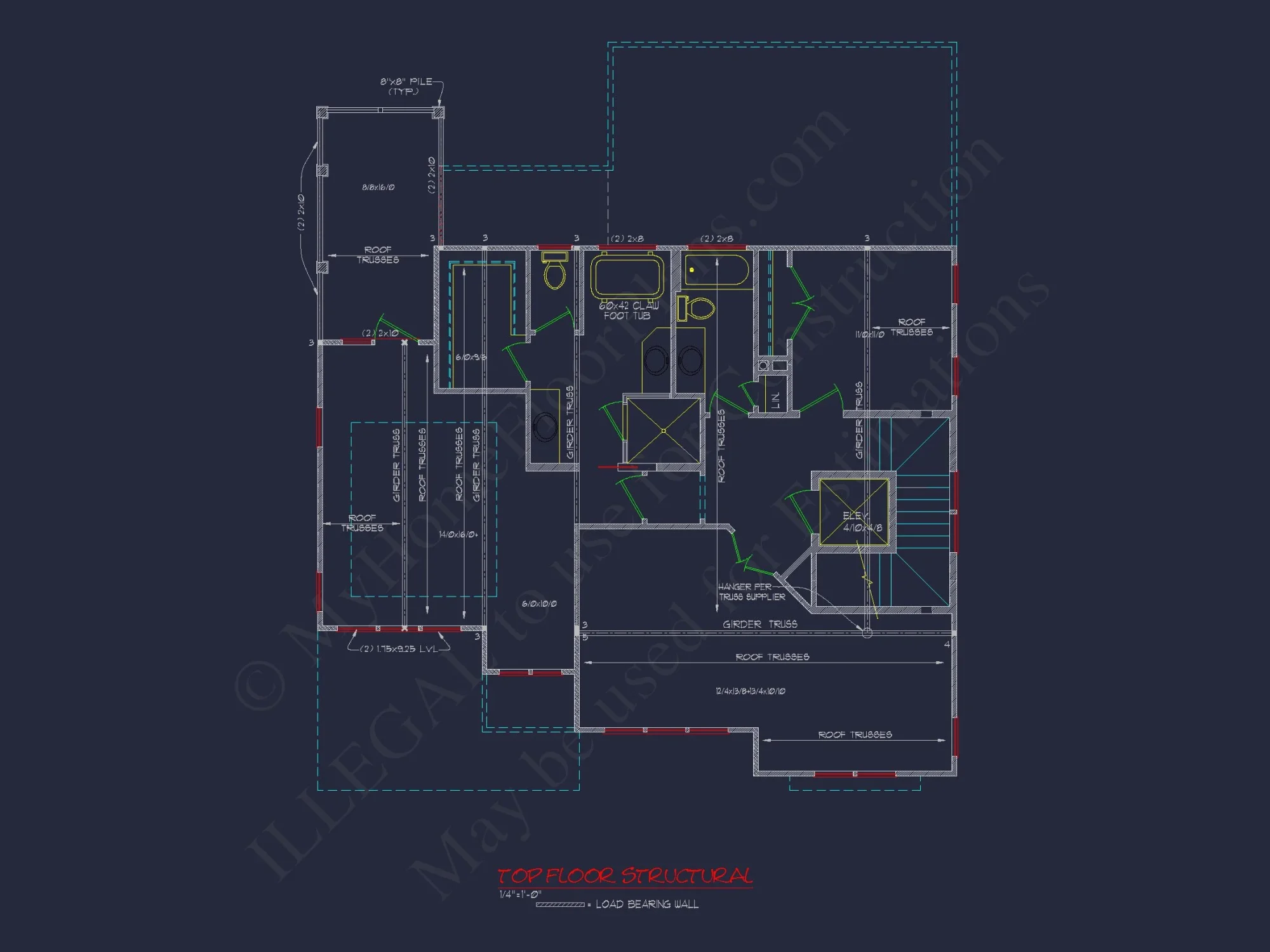 Beach Coastal house Plan with CAD Architecture Designs