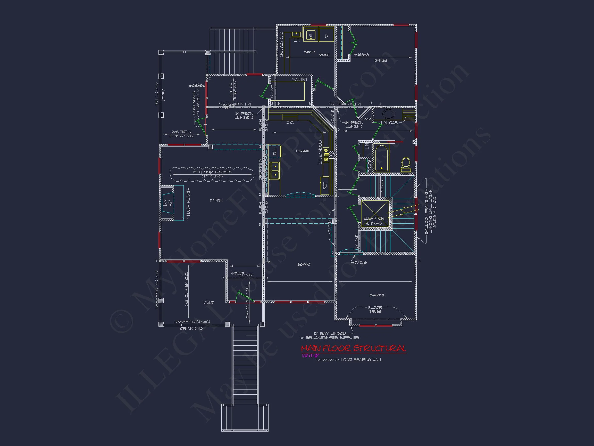 8-1907 HOUSE PLAN - Luxury 3-story coastal house plan features over 3,100 sq. ft., 3 bed, 3 bath 42 Beach Coastal house Plan with CAD Architecture Designs