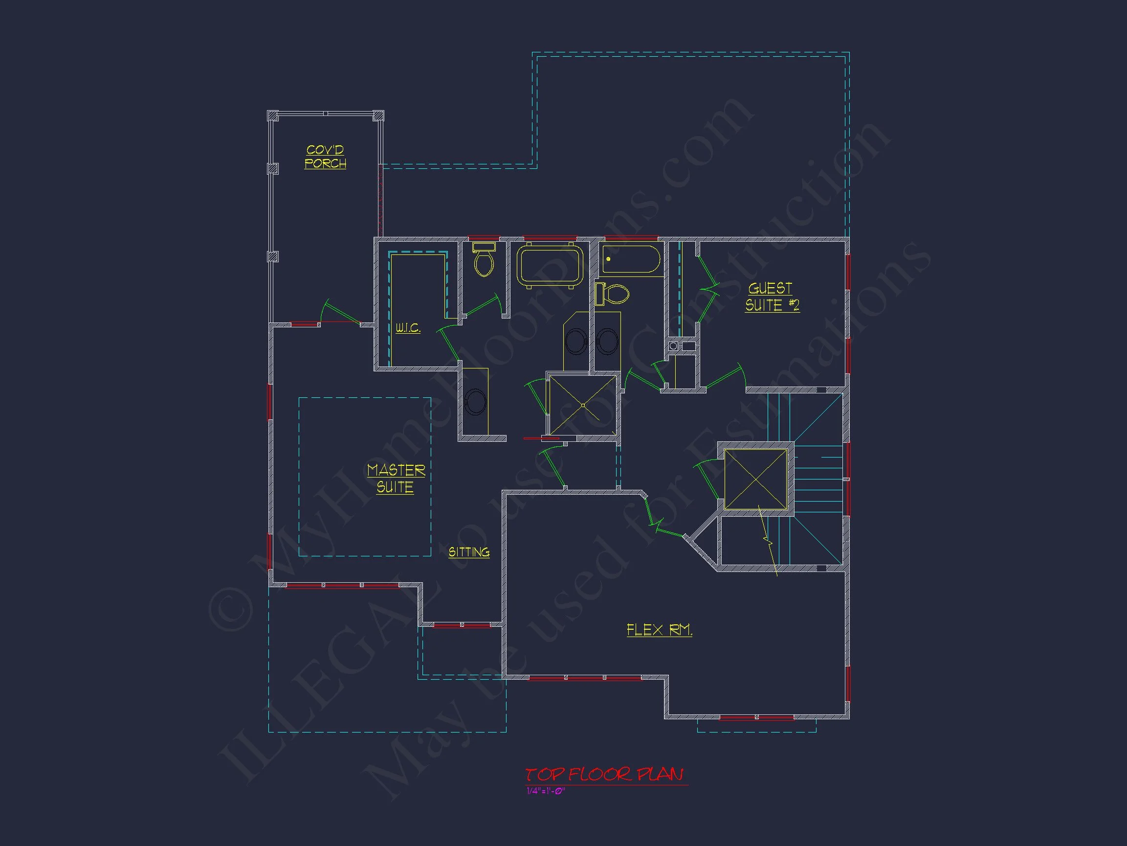 8-1907 HOUSE PLAN - Luxury 3-story coastal house plan features over 3,100 sq. ft., 3 bed, 3 bath 32 Beach Coastal house Plan with CAD Architecture Designs
