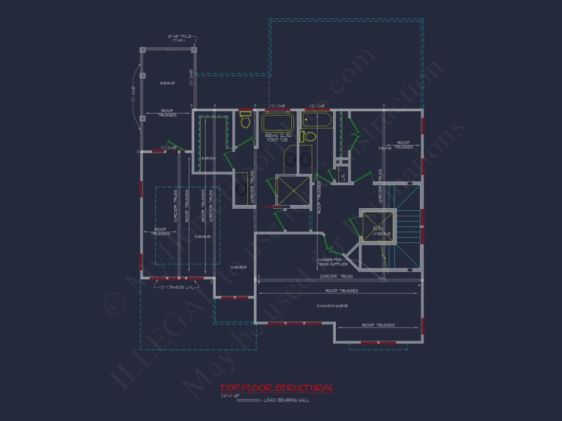 Beach Coastal house Plan with CAD Architecture Designs