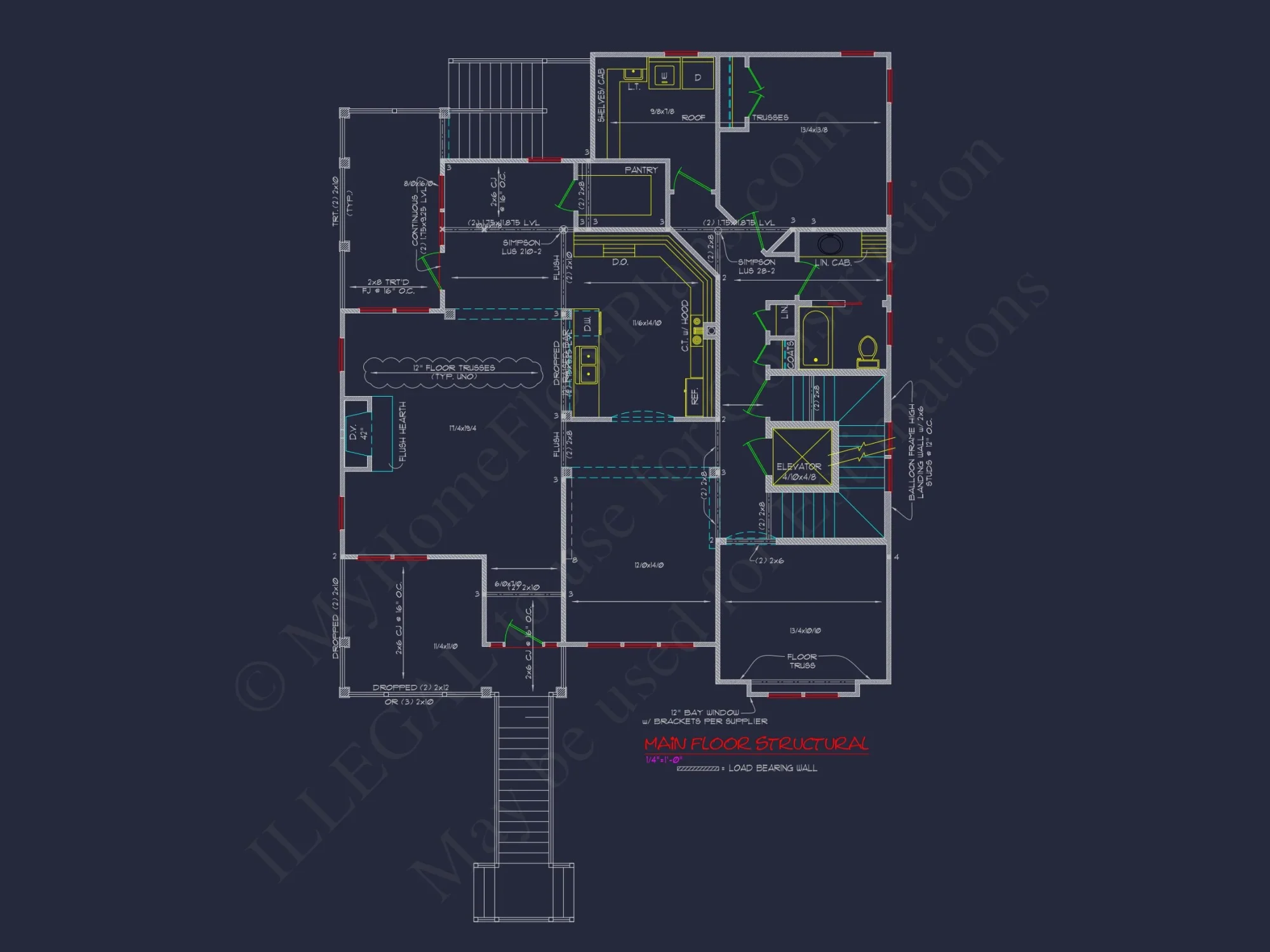 Beach Coastal house Plan with CAD Architecture Designs