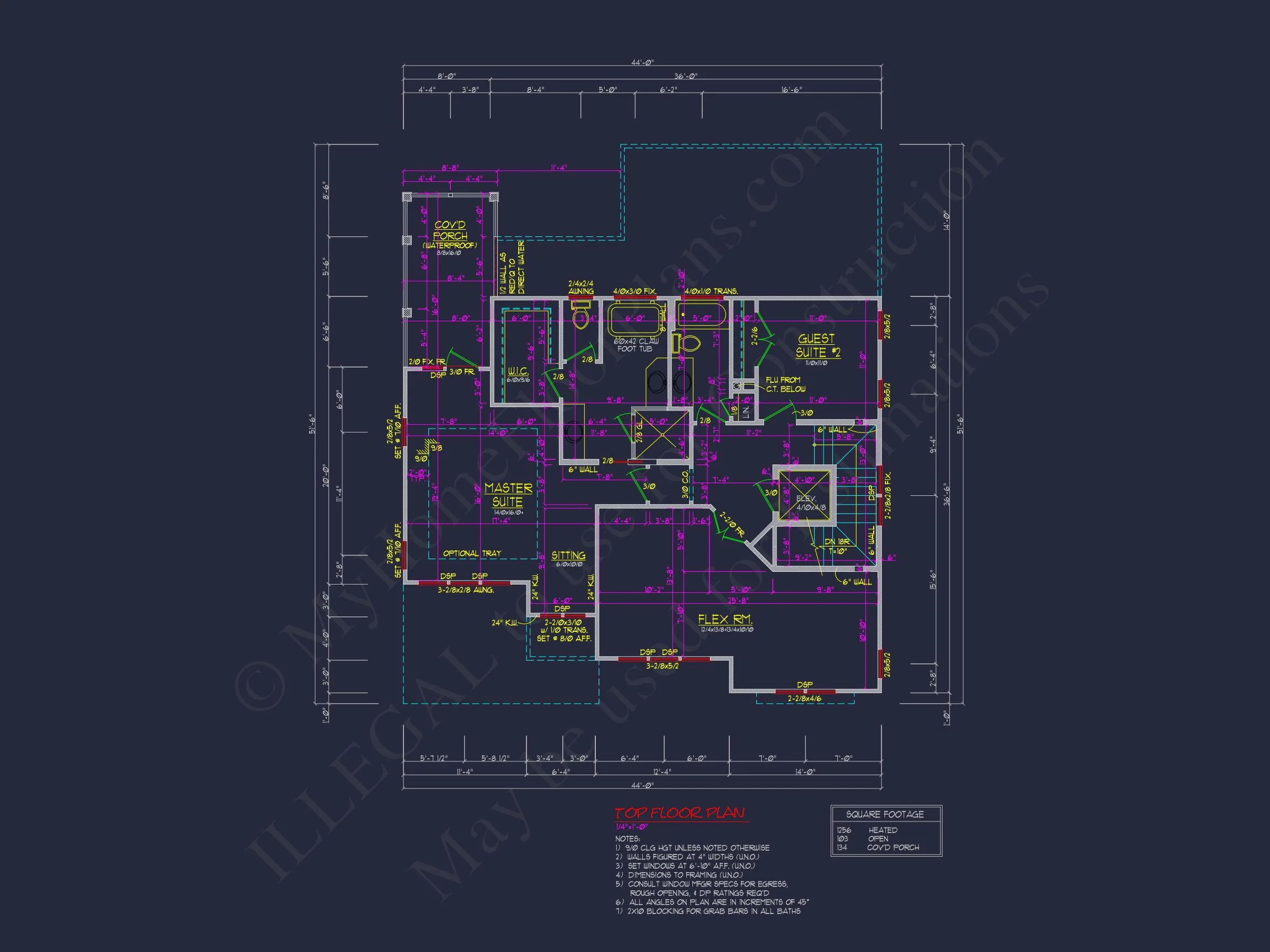 8-1907 HOUSE PLAN - Luxury 3-story coastal house plan features over 3,100 sq. ft., 3 bed, 3 bath 16 Beach Coastal house Plan with CAD Architecture Designs