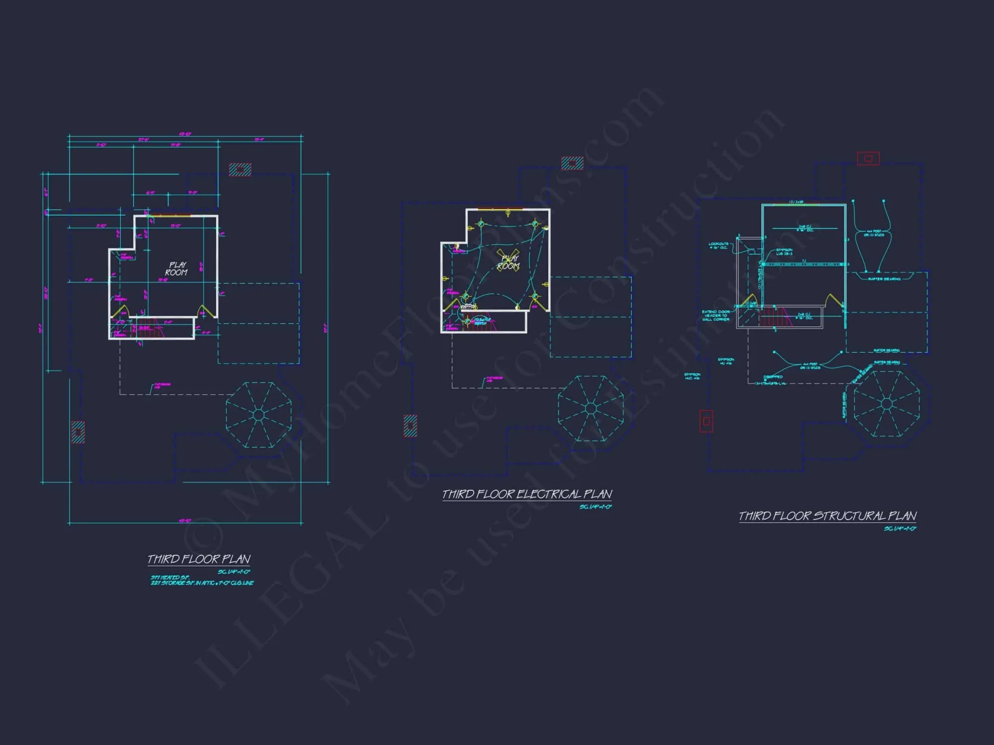 Elegant house Plan with CAD Designs and 2.5 Story Architecture