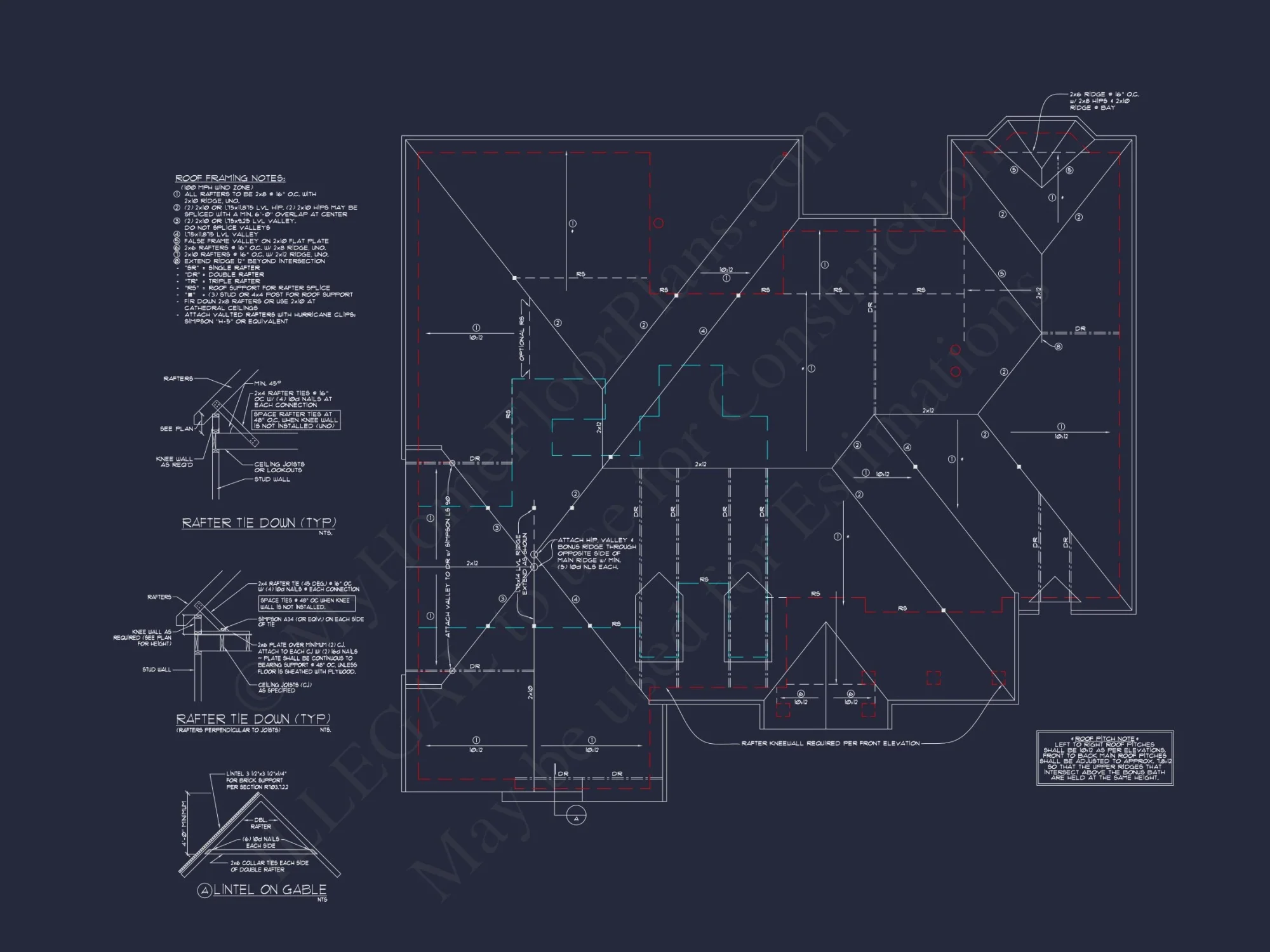 Classic house Floor Plan with Basement