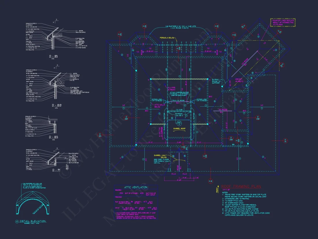 Explore 3951 Sq. Ft. Colonial Revival house Plan with 2 Floors