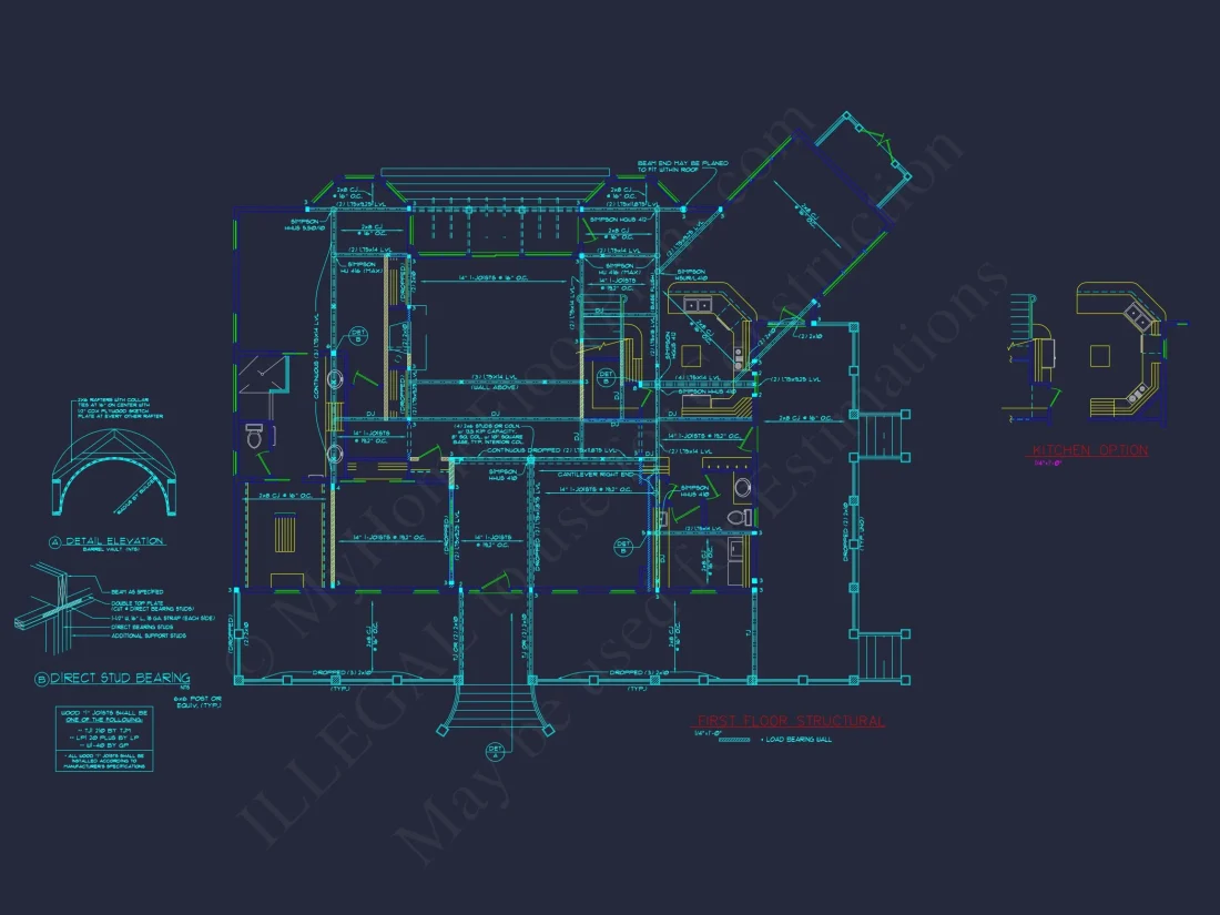 Explore 3951 Sq. Ft. Colonial Revival house Plan with 2 Floors
