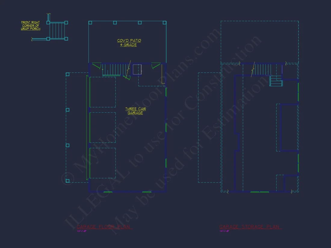Explore 3951 Sq. Ft. Colonial Revival house Plan with 2 Floors