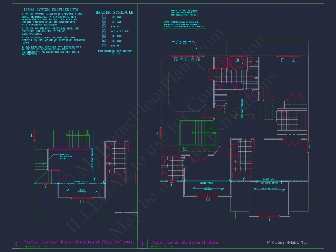 Classic Suburban house Floor Plan – CAD Designs & Blueprint