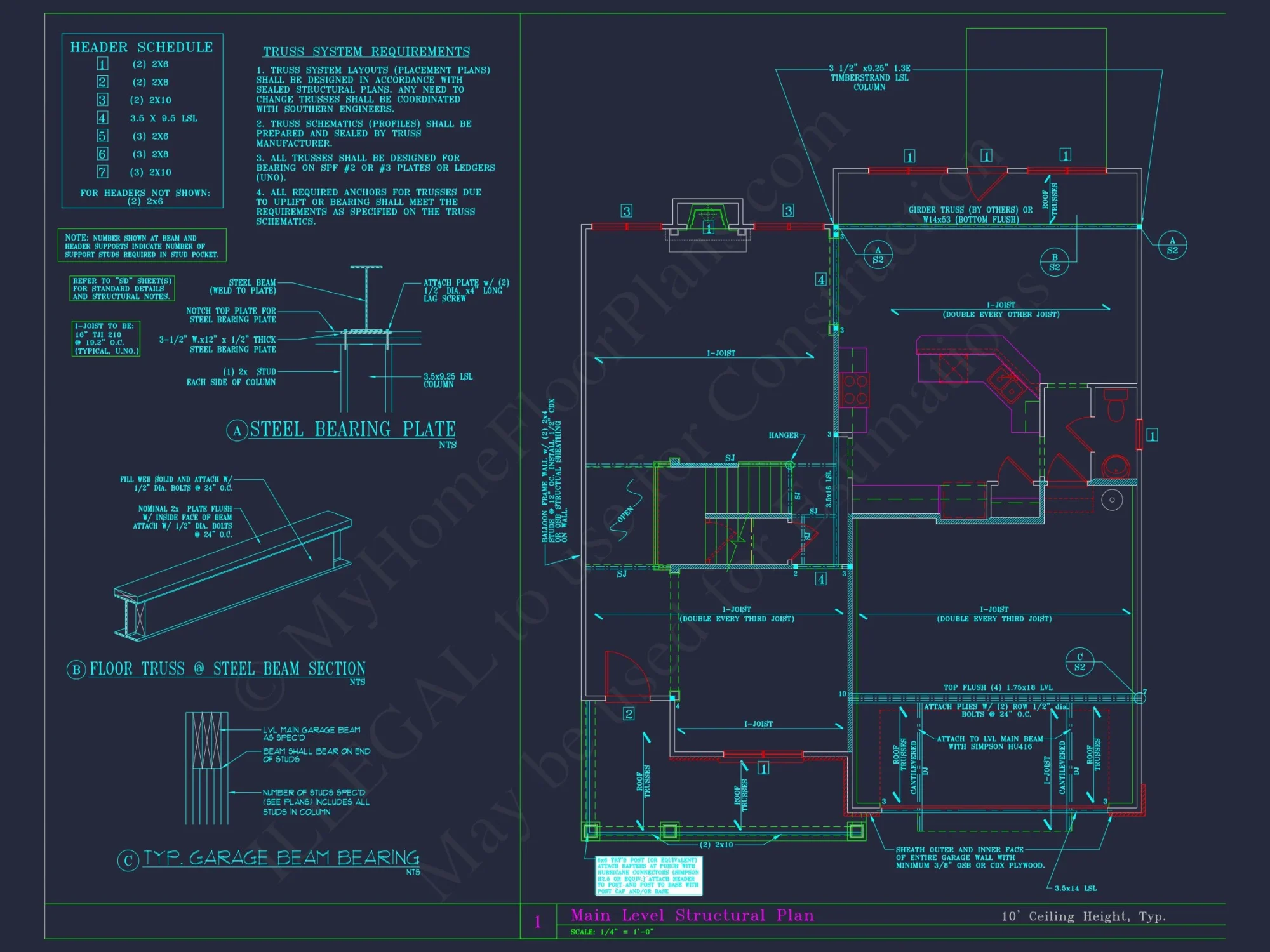 Classic Suburban house Floor Plan – CAD Designs & Blueprint