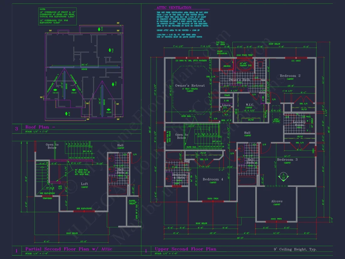 Classic Suburban house Floor Plan – CAD Designs & Blueprint