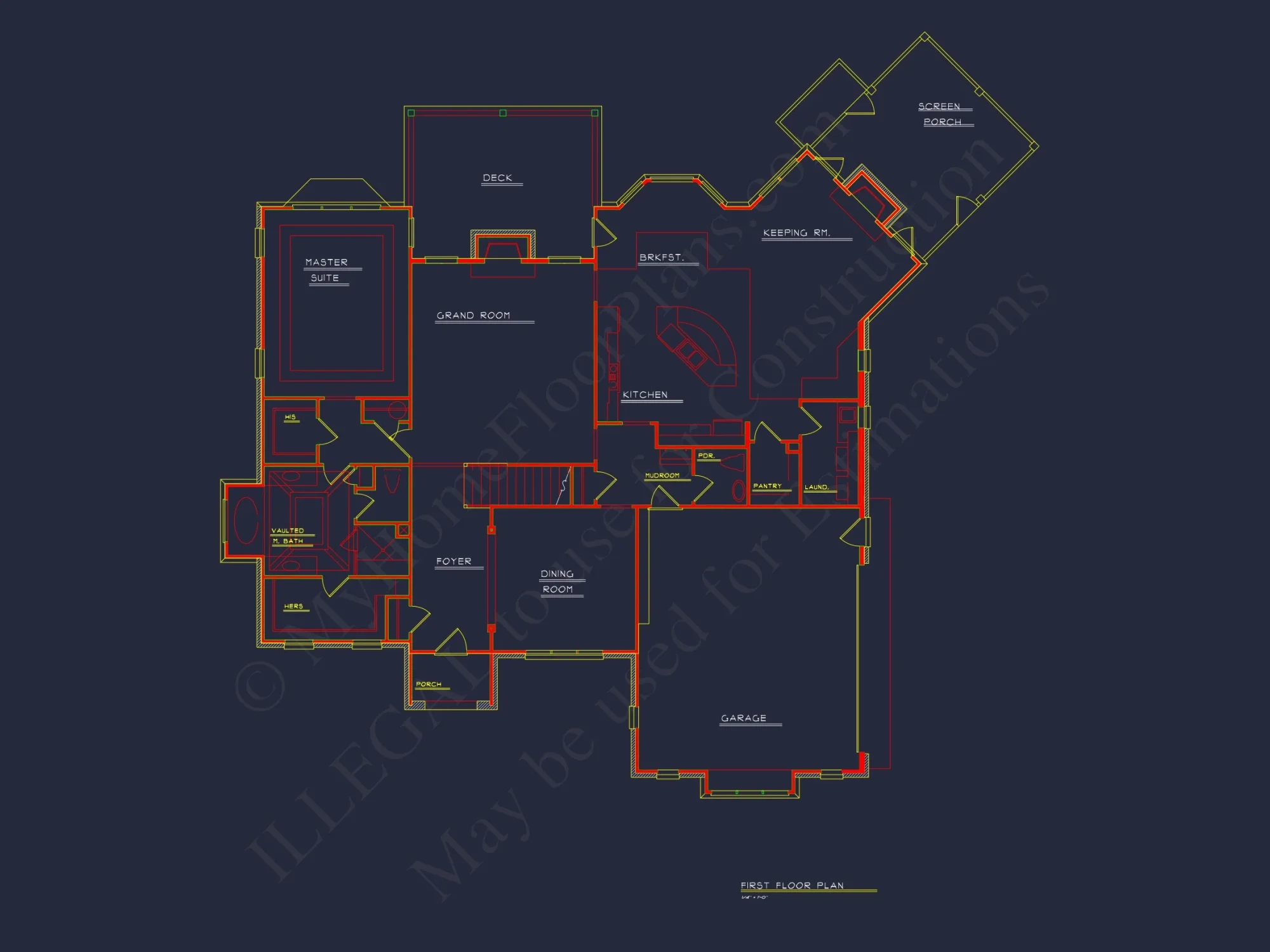 house Plan Blueprint: CAD Floor Plan Designs
