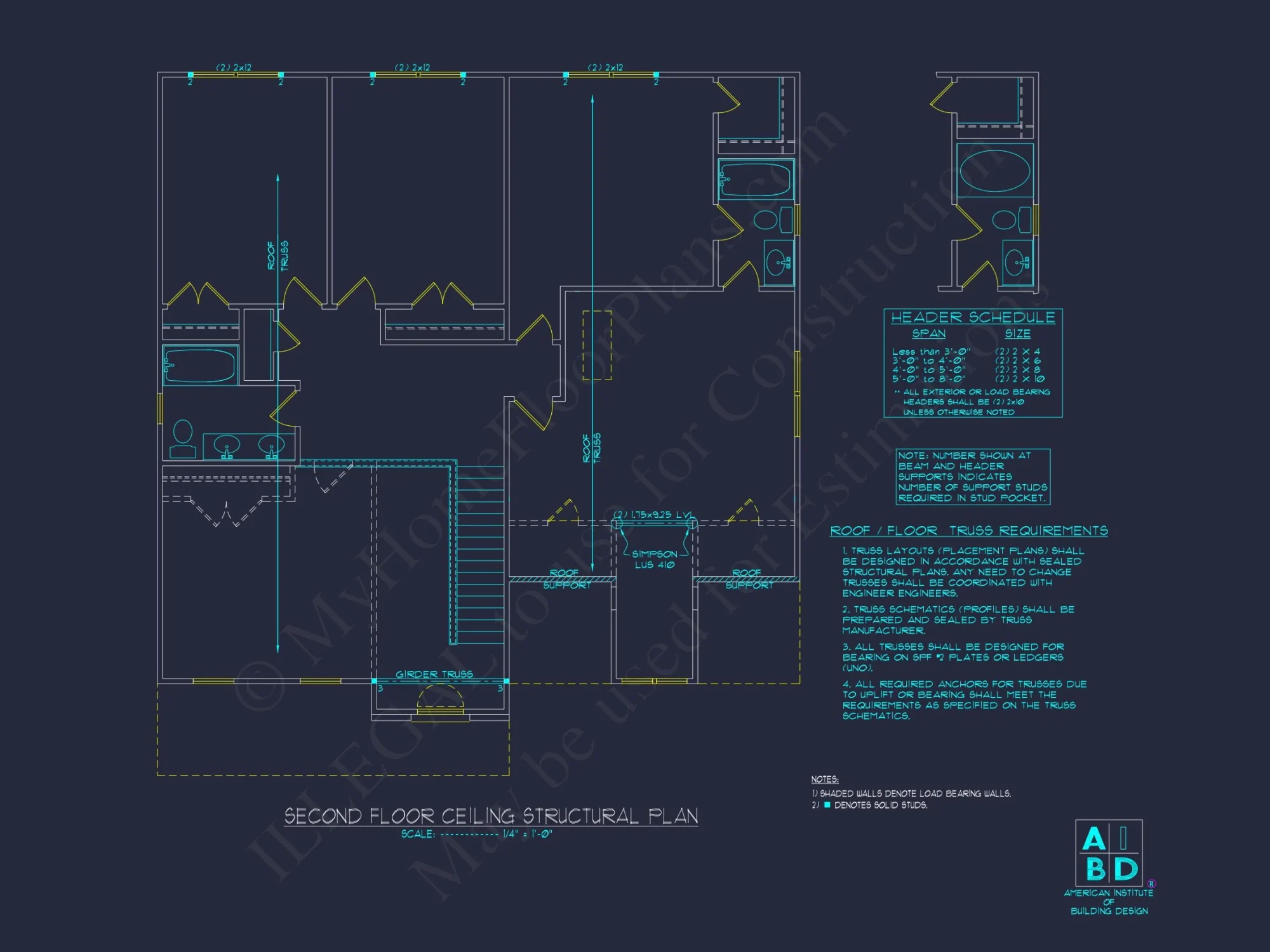 Spacious 4-Bedroom house Plan with CAD Designs and Blueprint