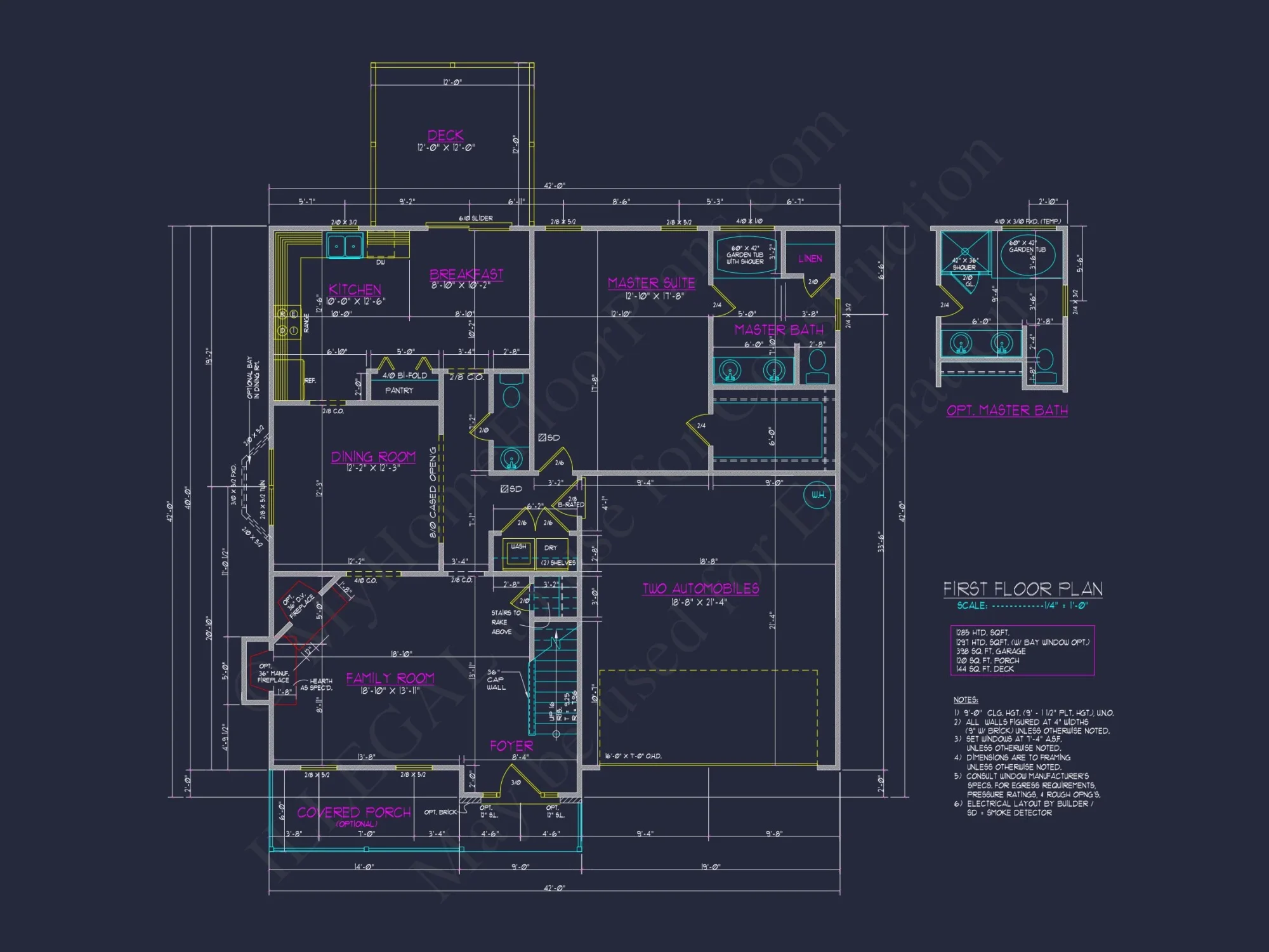 Spacious 4-Bedroom house Plan with CAD Designs and Blueprint