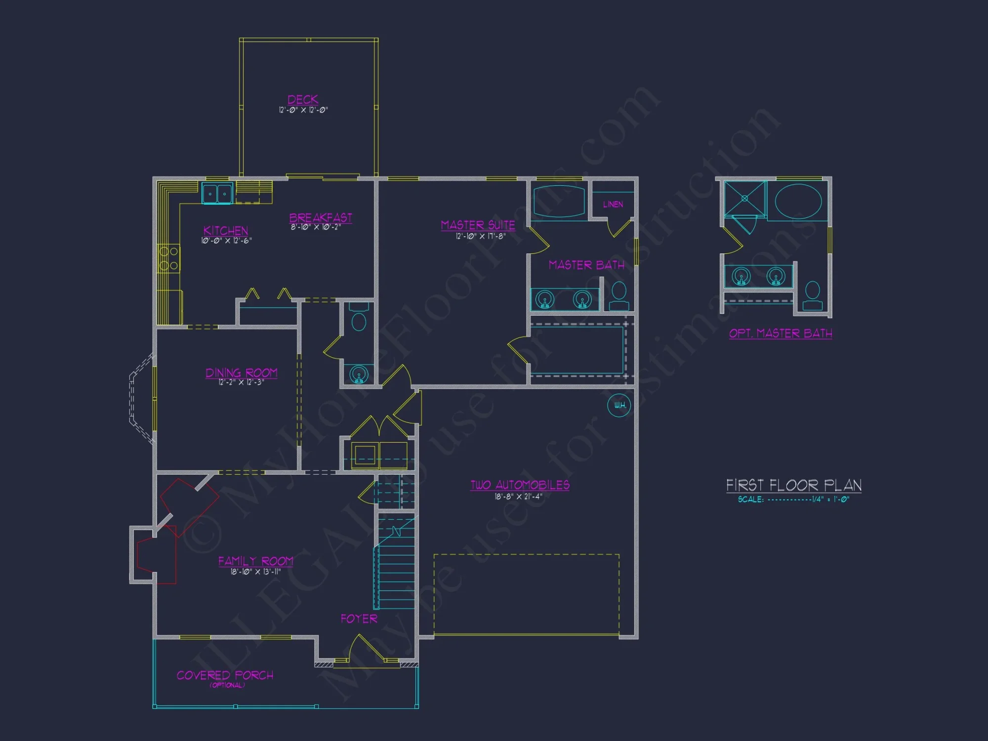 Spacious 4-Bedroom house Plan with CAD Designs and Blueprint