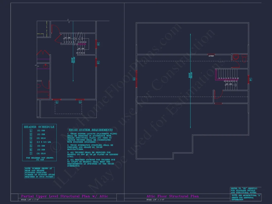 Elegant house Blueprint with 4 Beds & 3 Baths – CAD Designs