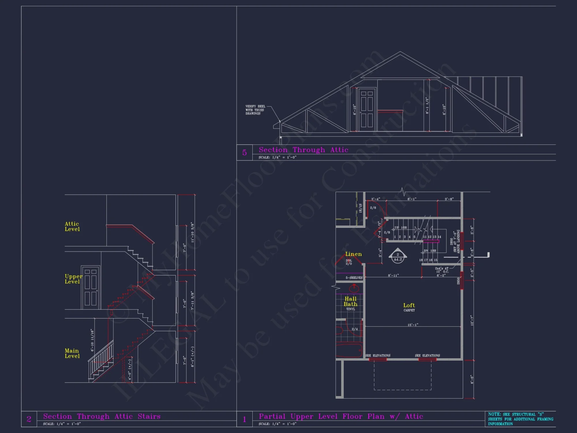 Elegant house Blueprint with 4 Beds & 3 Baths – CAD Designs