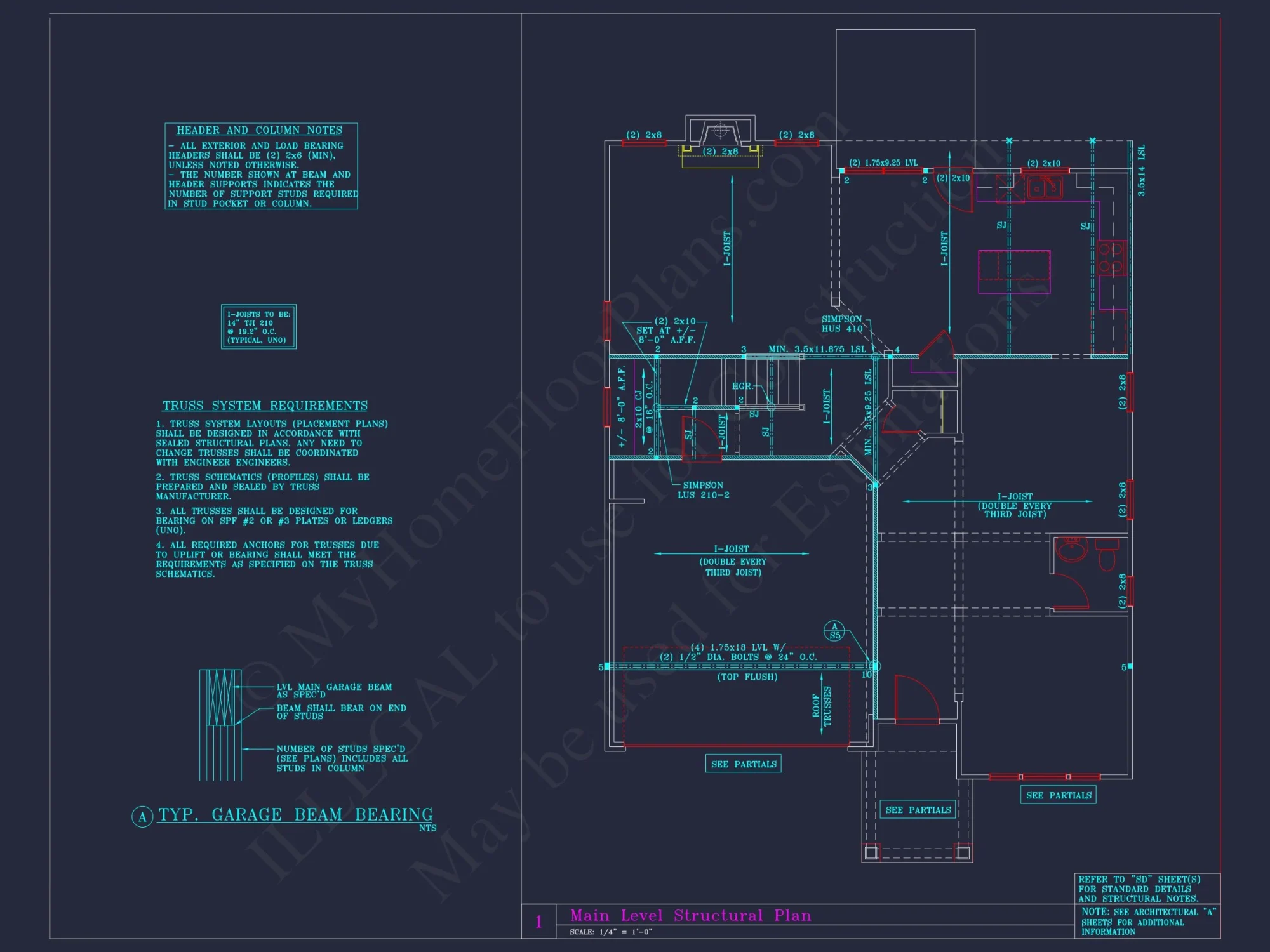Custom Architectural house Plan