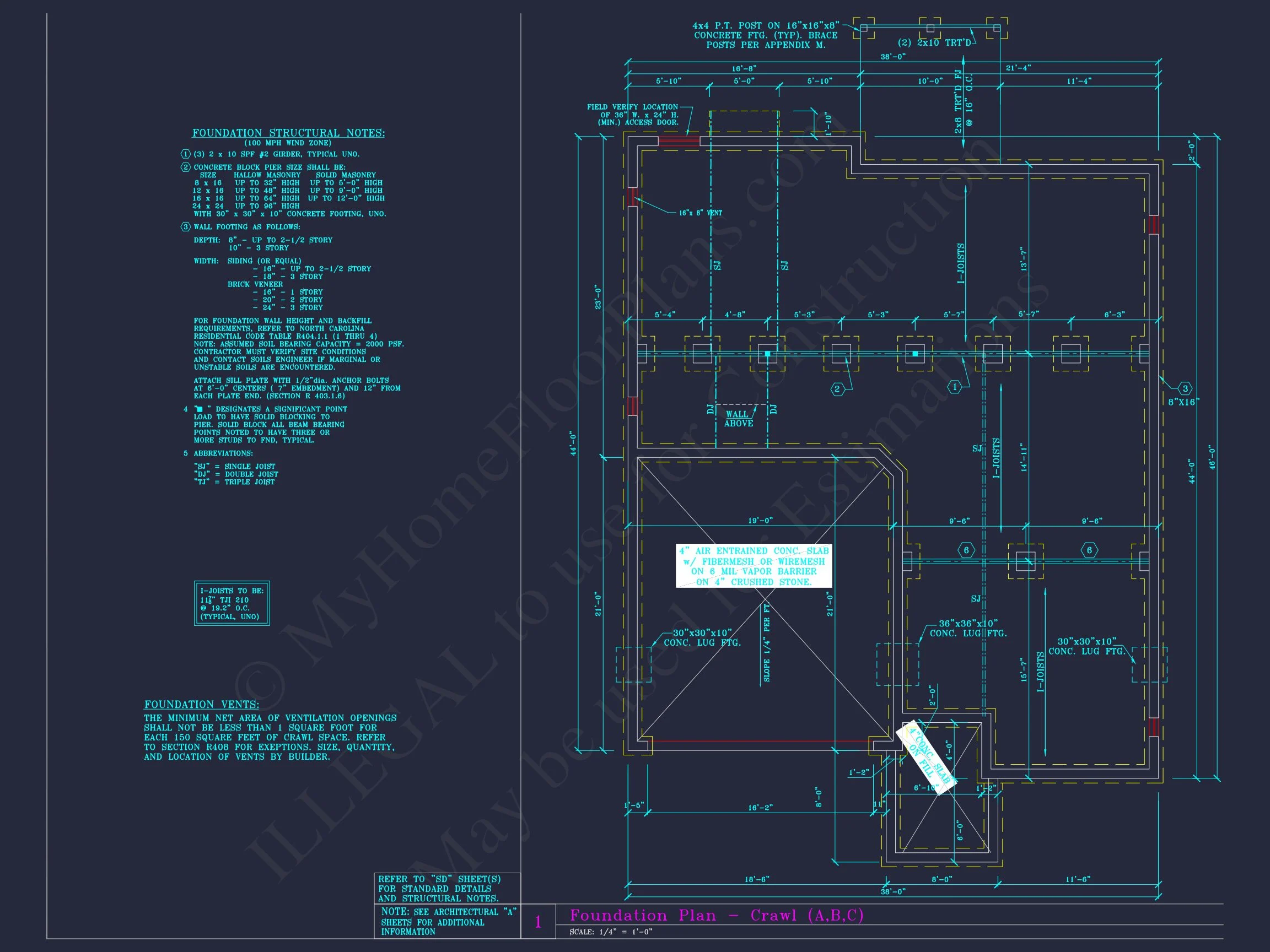 8-1704B HOUSE PLAN - Custom Architectural House Plan | CAD Blueprint for 3-Story Designs 28 Custom Architectural house Plan