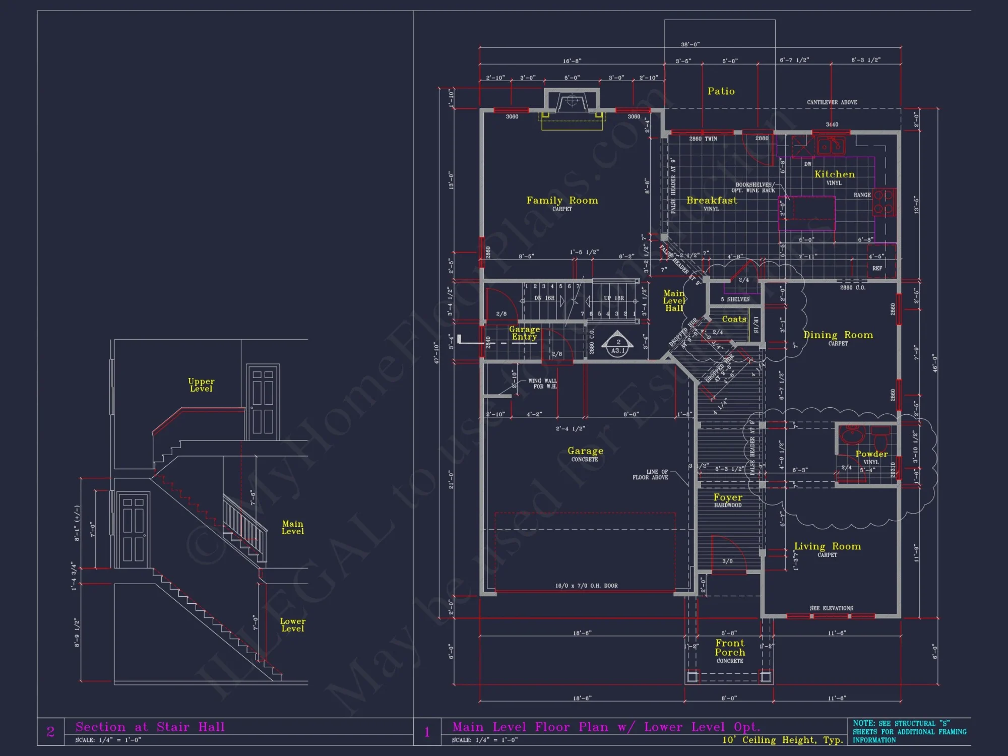 Custom Architectural house Plan
