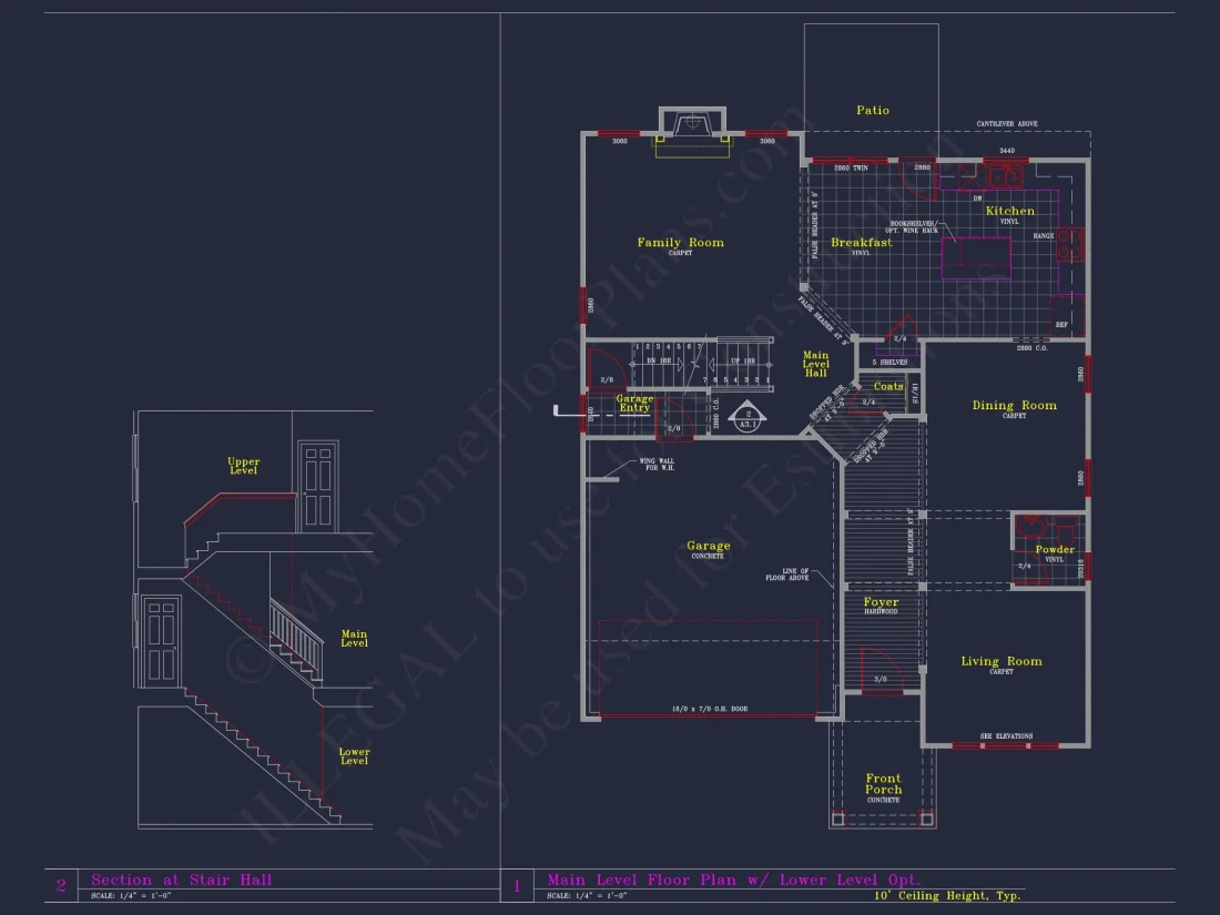 Custom Architectural house Plan