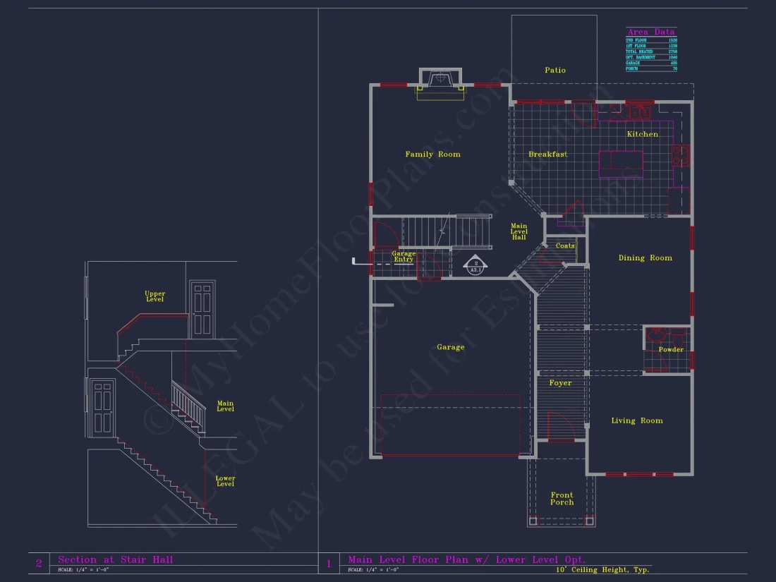 Custom Architectural house Plan