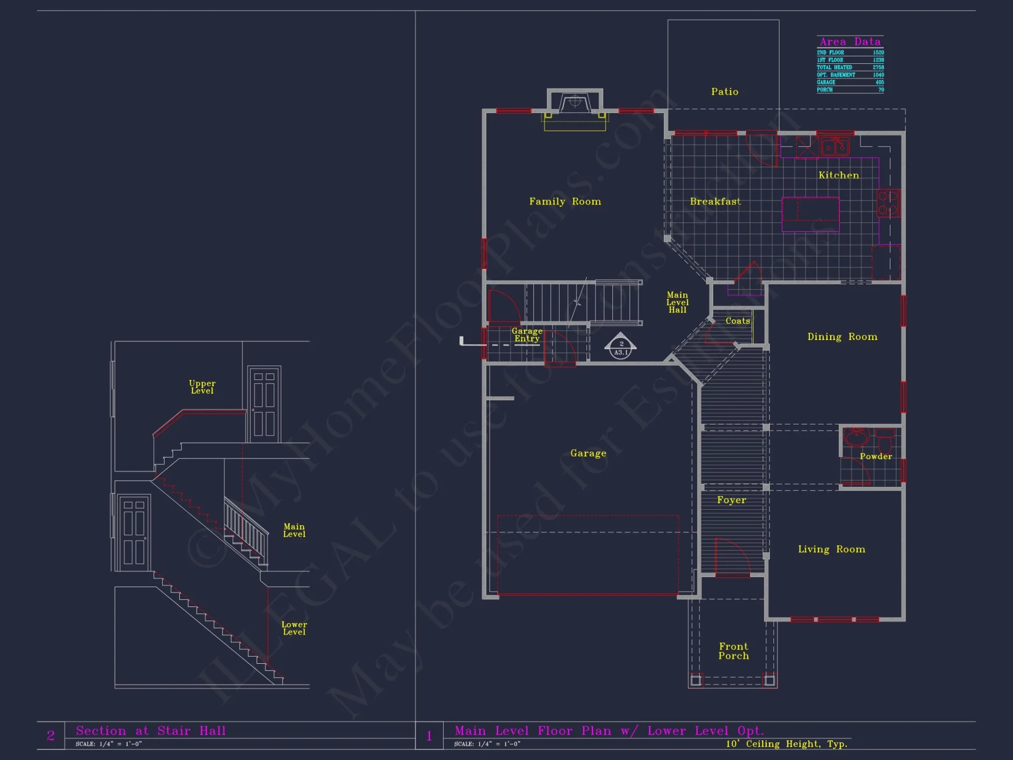 Custom Architectural house Plan