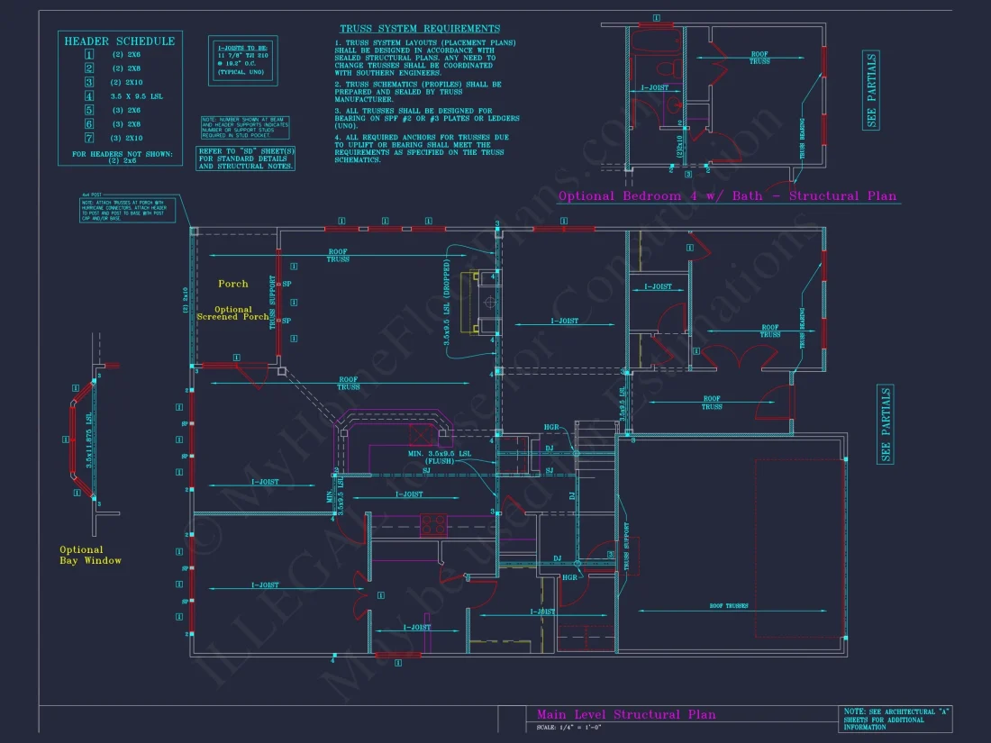 Spacious house Plan with 4 Elevations and 1.5 Story Designs