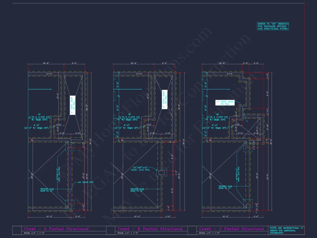 Spacious house Plan with 4 Elevations and 1.5 Story Designs