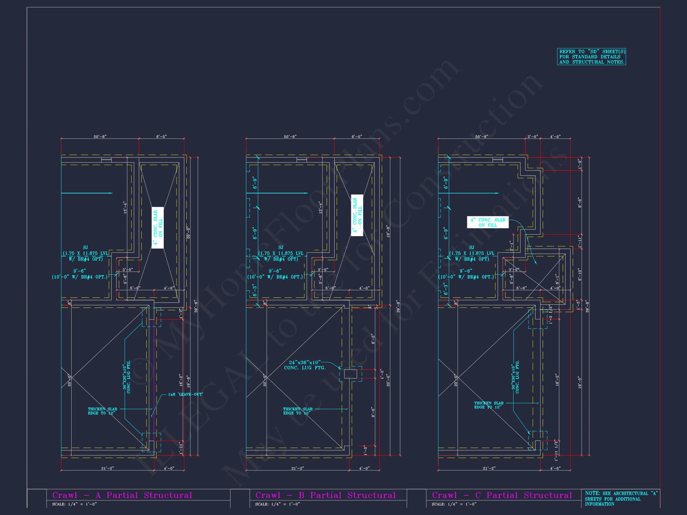 Spacious house Plan with 4 Elevations and 1.5 Story Designs