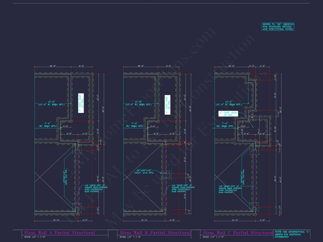 Spacious house Plan with 4 Elevations and 1.5 Story Designs