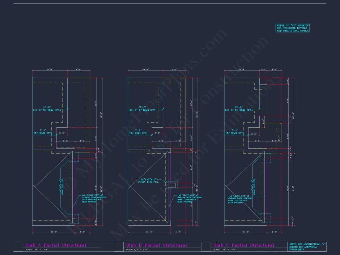 Spacious house Plan with 4 Elevations and 1.5 Story Designs