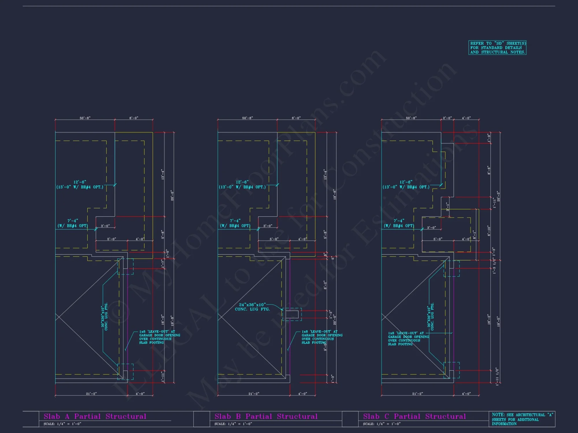 Spacious house Plan with 4 Elevations and 1.5 Story Designs