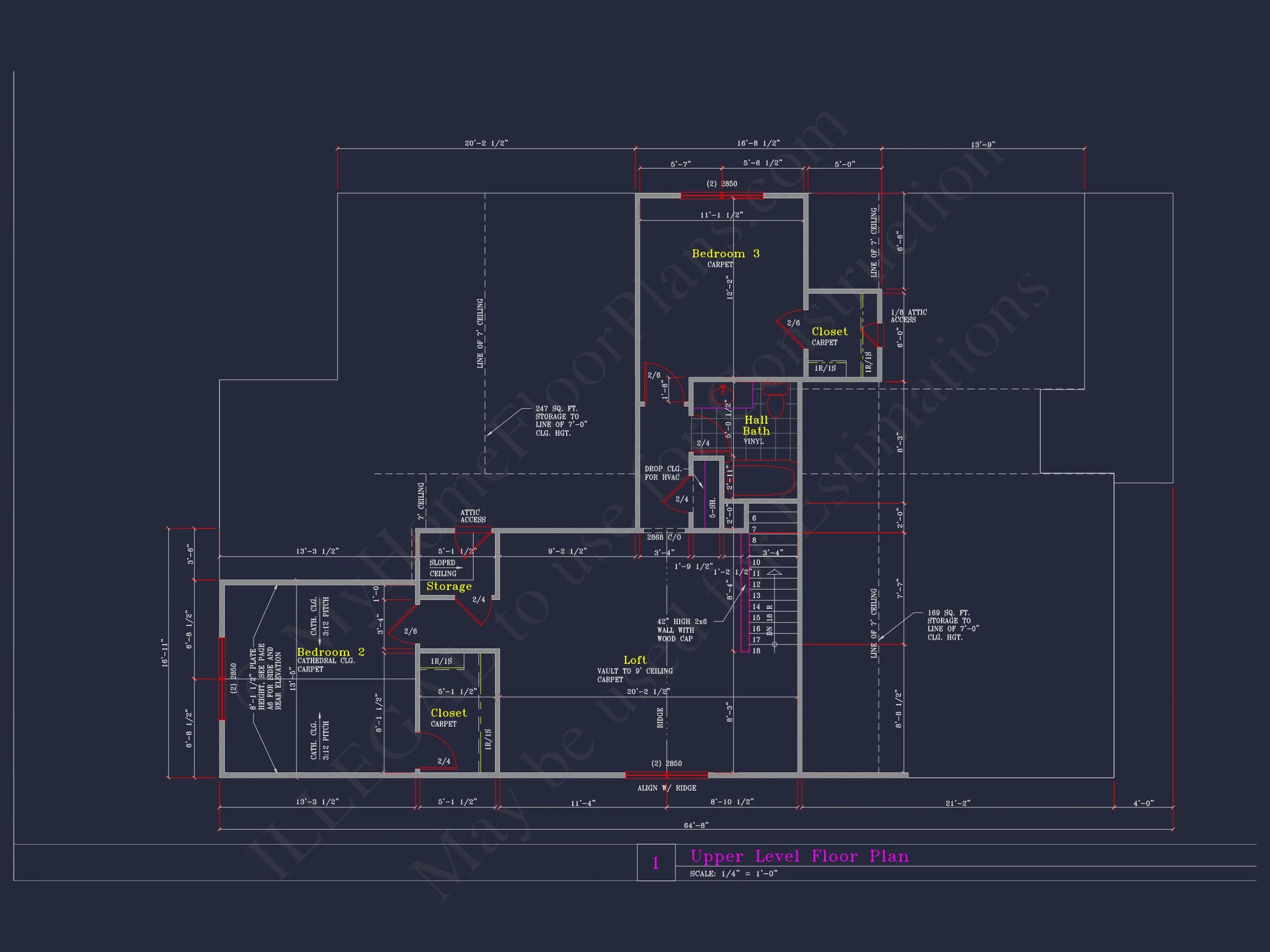 Spacious house Plan with 4 Elevations and 1.5 Story Designs