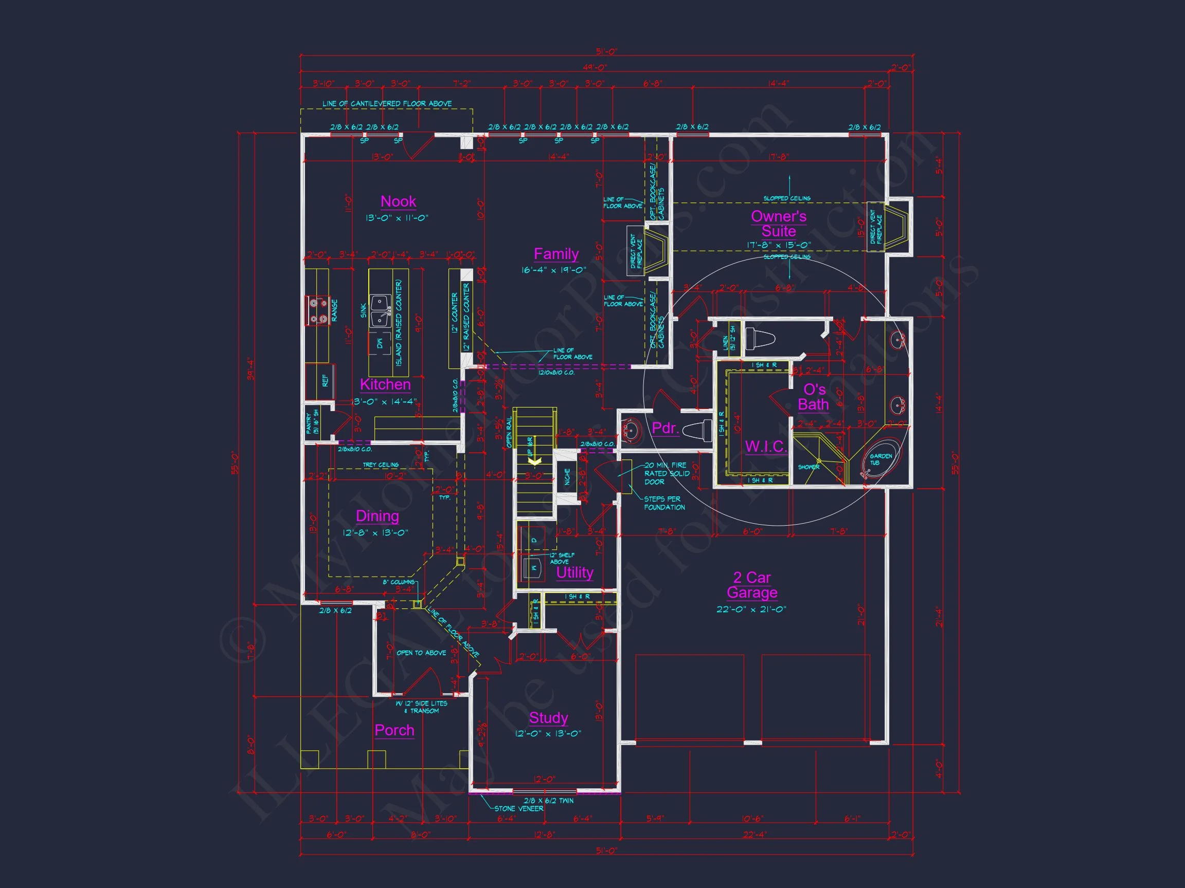 8-1693 HOUSE PLAN - Craftsman House Plan with 2 Stories, 4 Bedrooms, and CAD Designs 28 Craftsman house Plan with 2 Stories, 4 Bedrooms, and CAD Designs