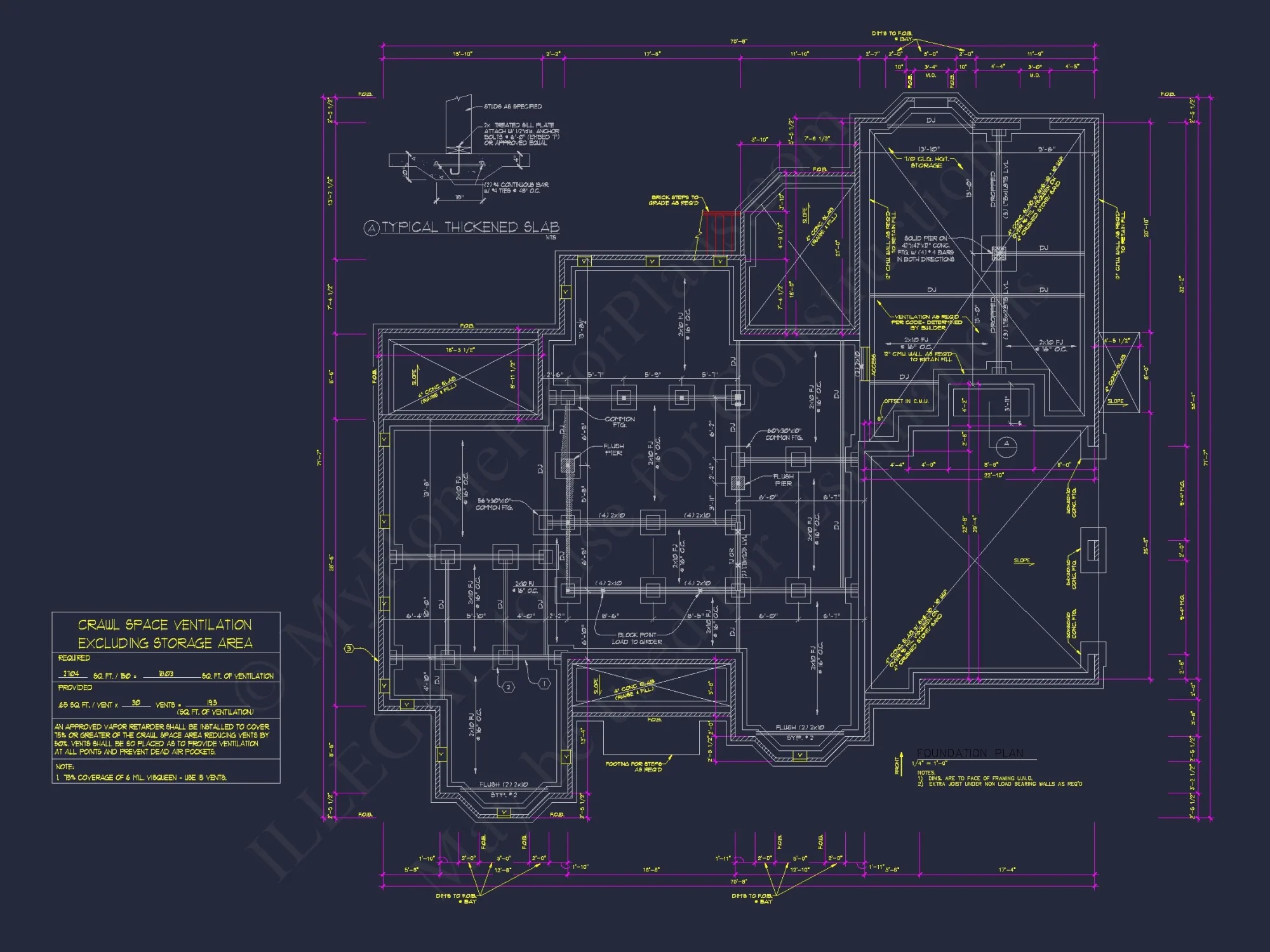 Elegant house Floor Plan with Detailed CAD Designs