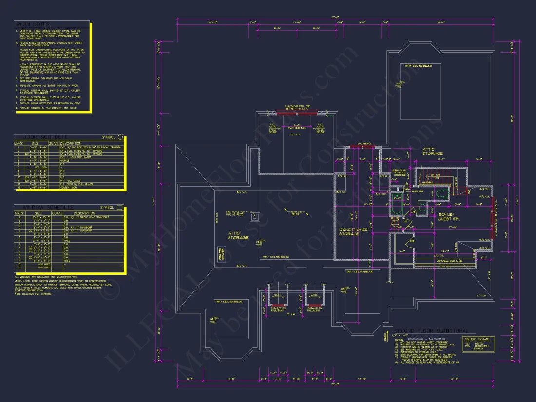 Elegant house Floor Plan with Detailed CAD Designs