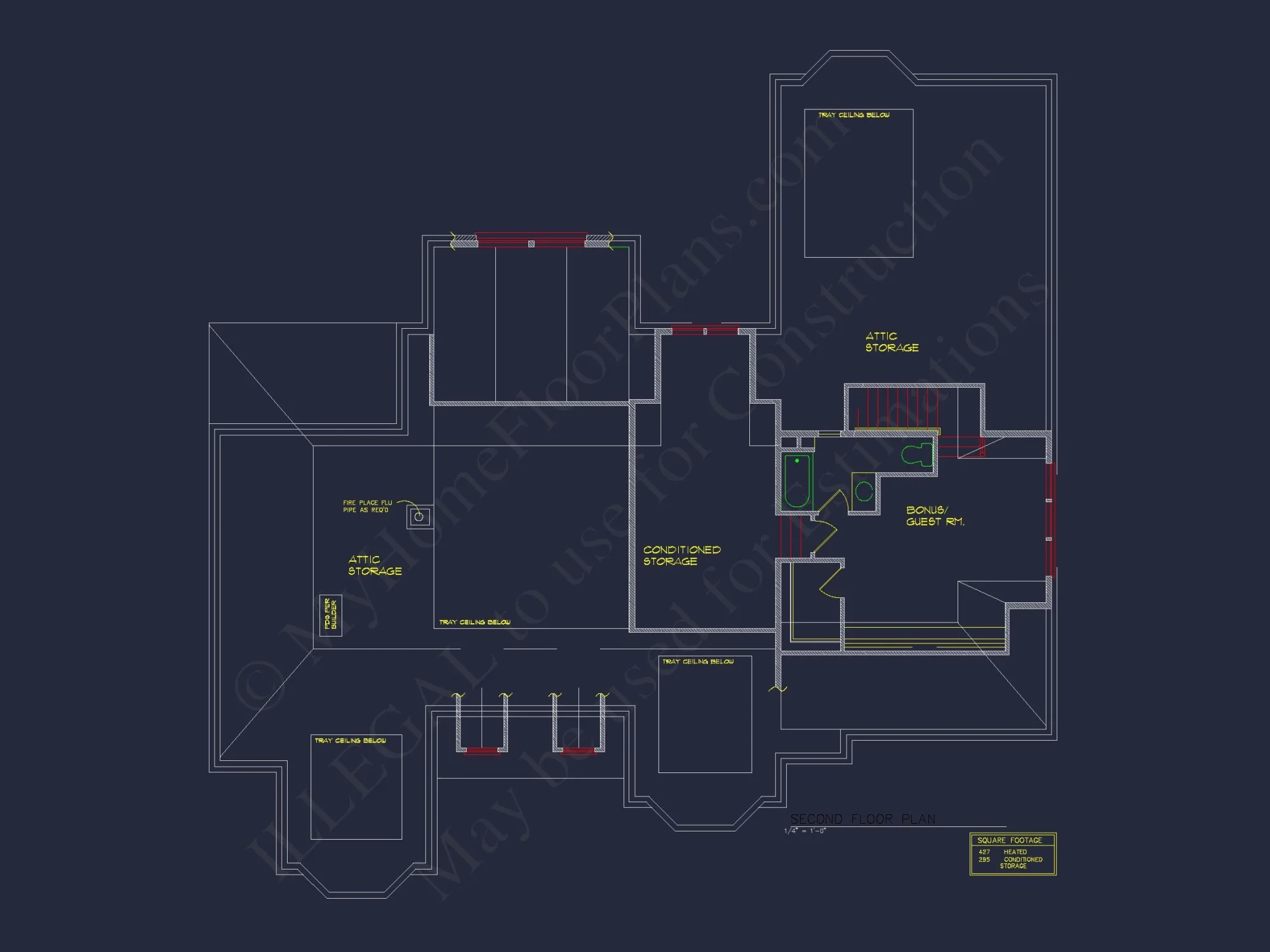 Elegant house Floor Plan with Detailed CAD Designs
