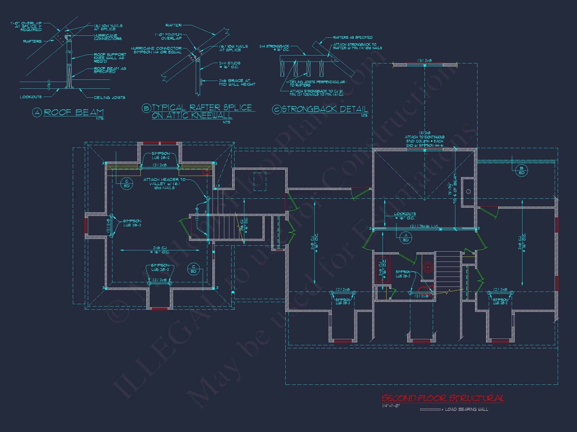 78'-Wide Cape Cod Floor Plan with Great Room and 2 Garage Bays