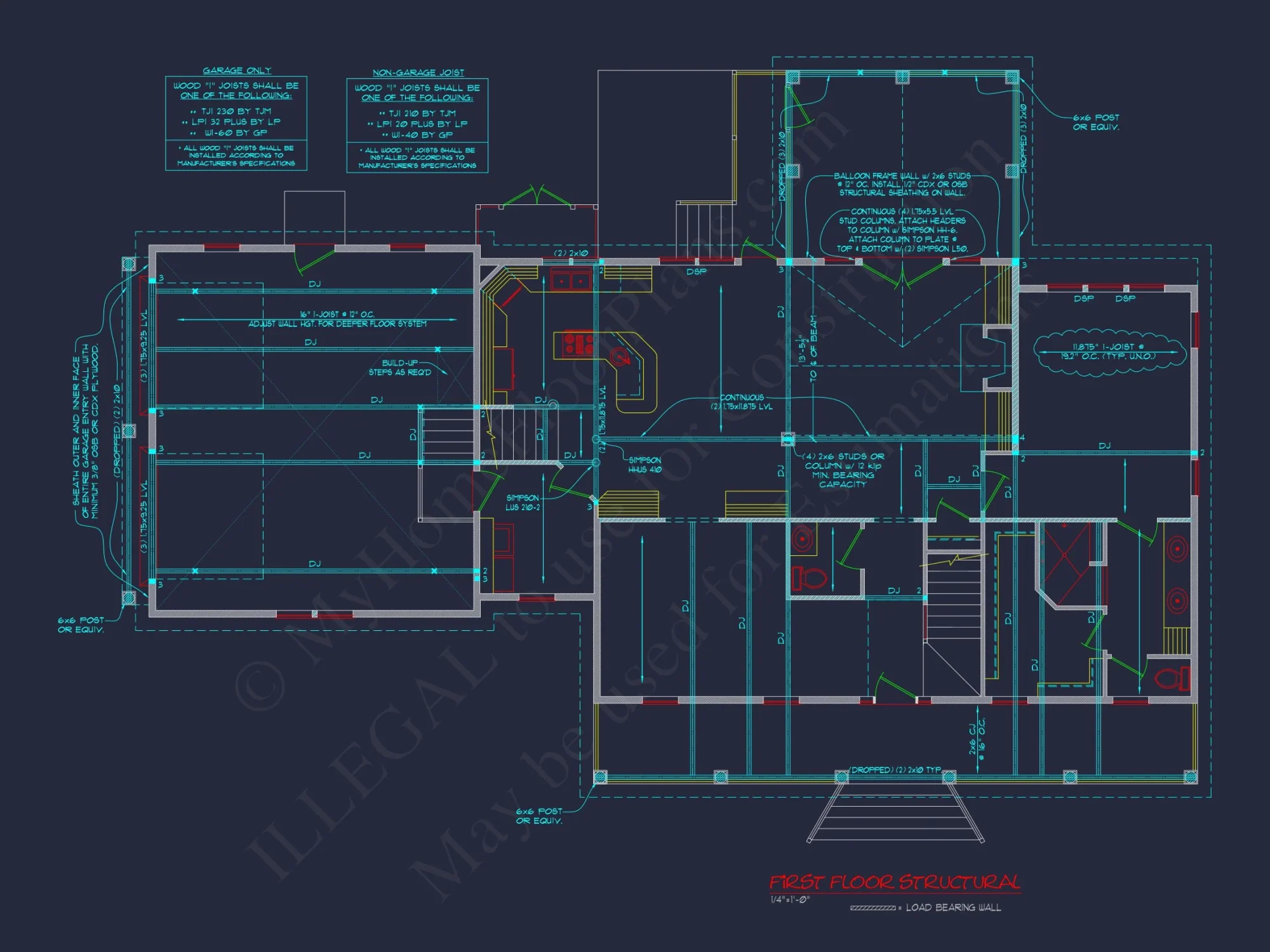 78'-Wide Cape Cod Floor Plan with Great Room and 2 Garage Bays