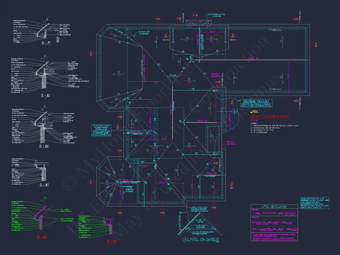 Stunning 2-Story house Plan with CAD Designs & Floor Plans
